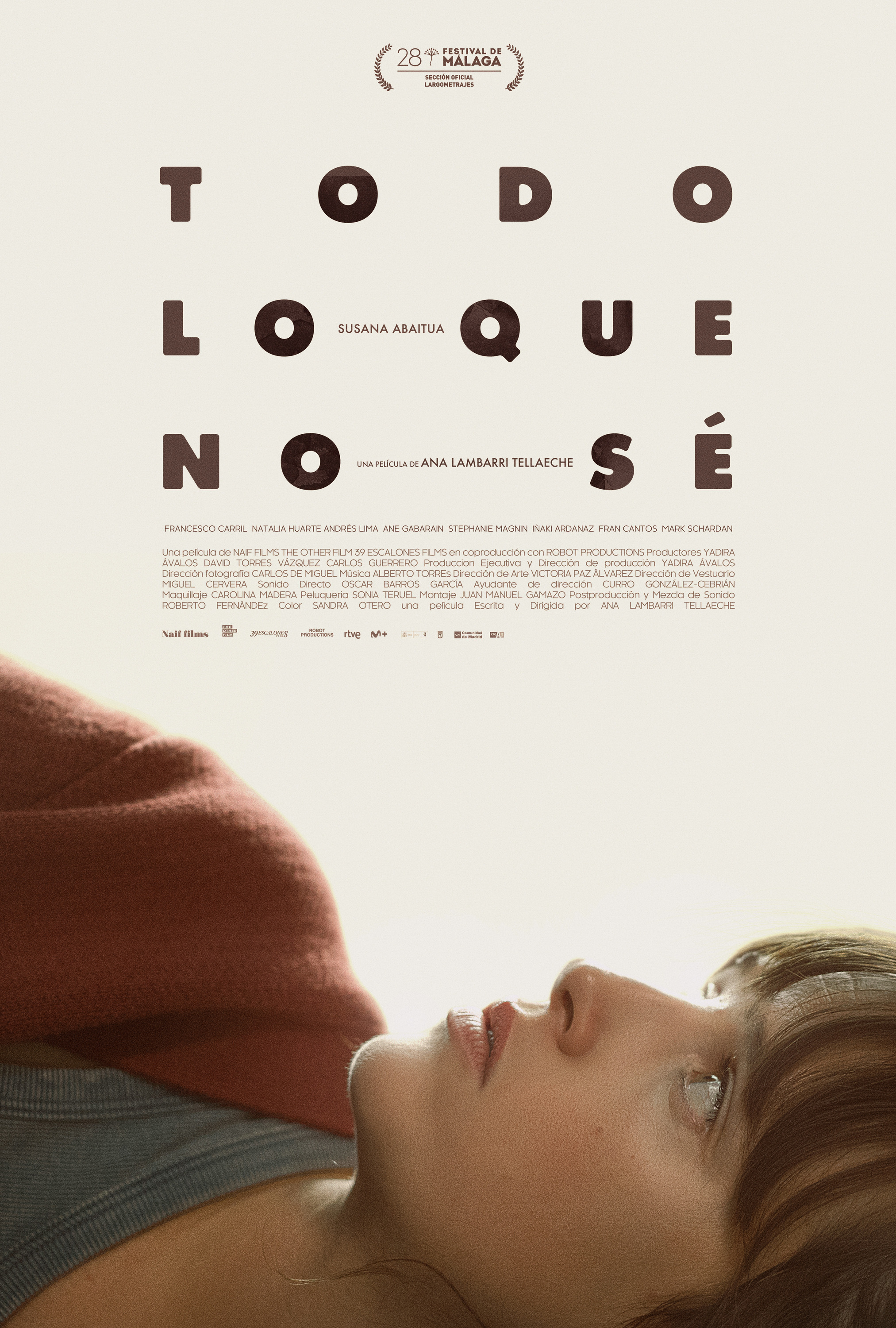 Mega Sized Movie Poster Image for Todo lo que no sé 