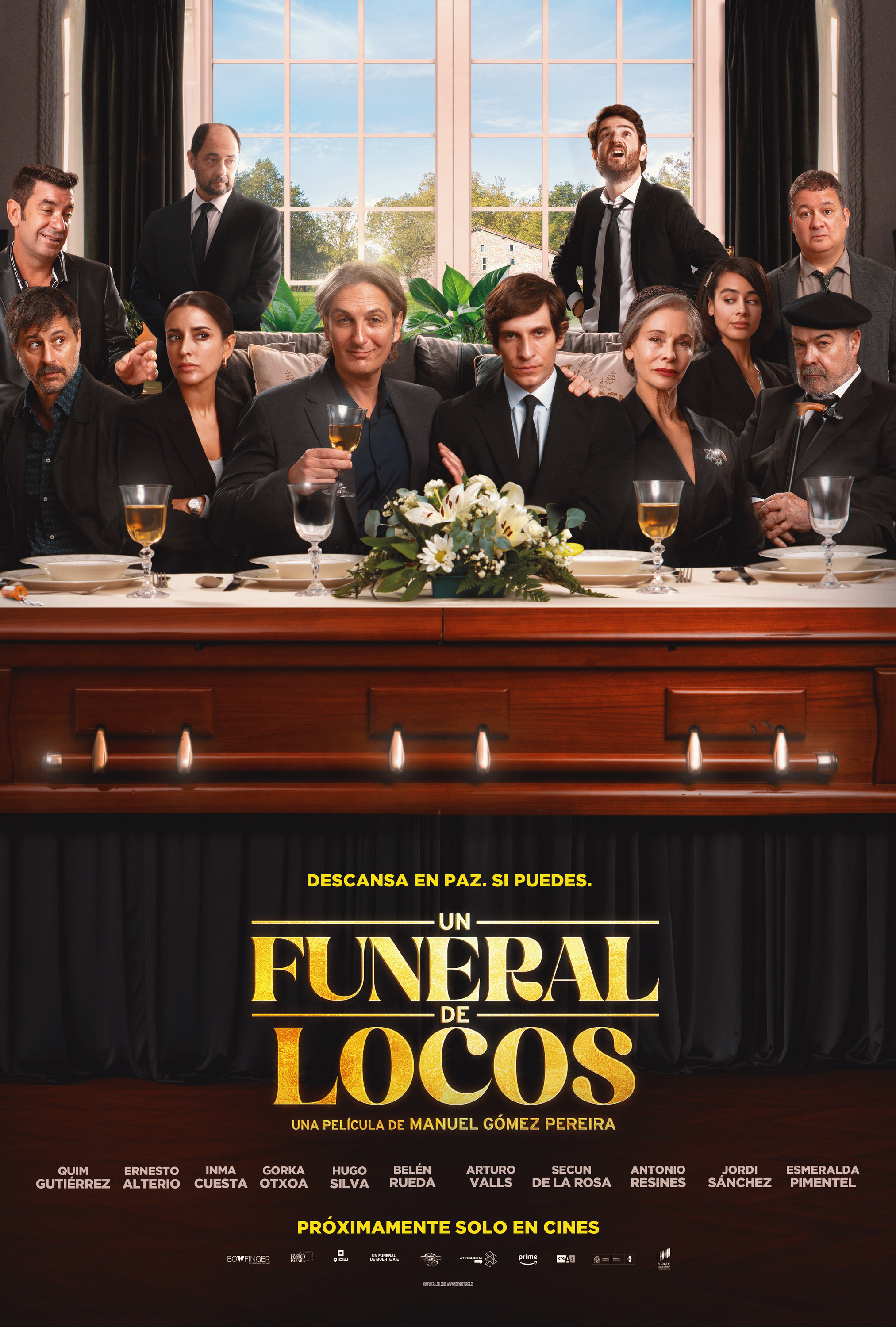 Mega Sized Movie Poster Image for Un funeral de locos 