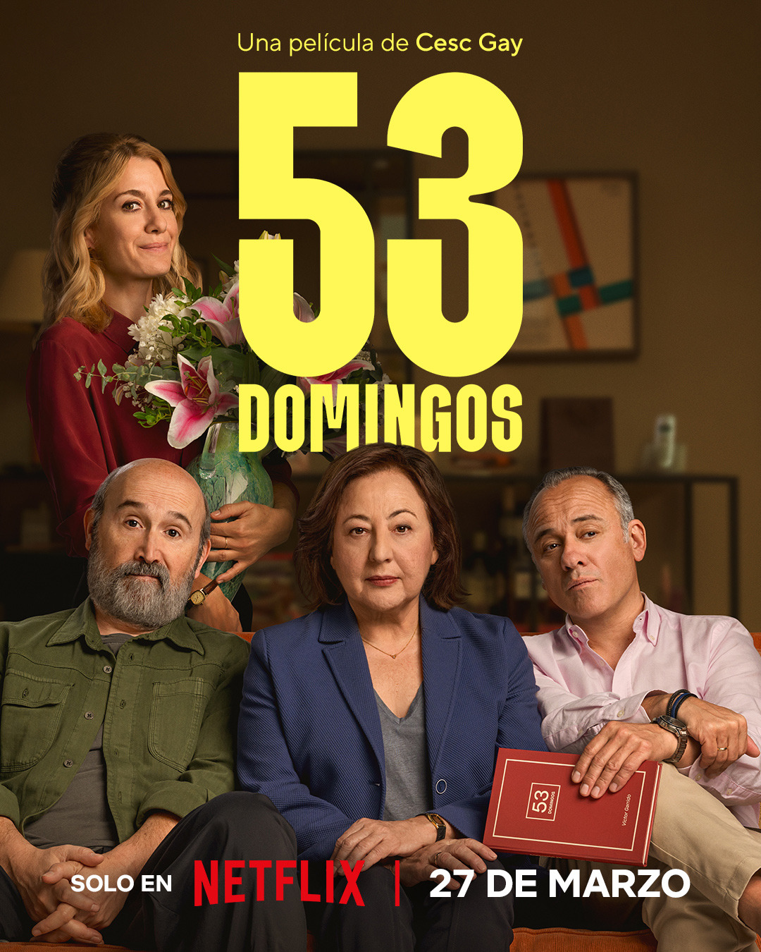 Extra Large Movie Poster Image for 53 domingos 