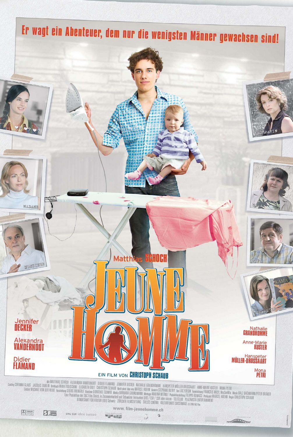 Extra Large Movie Poster Image for Jeune Homme 