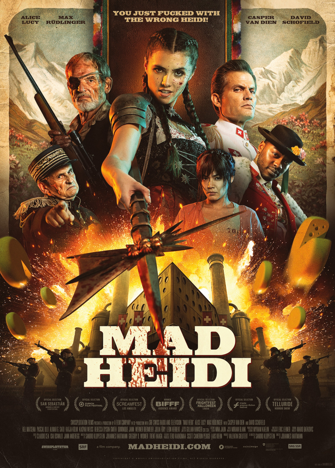 Mad Heidi (#2 of 4): Extra Large Movie Poster Image - IMP Awards