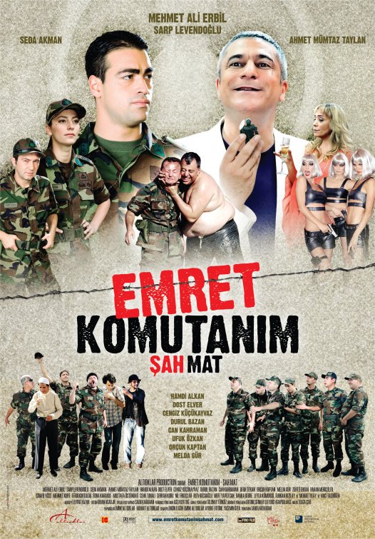 Emret komutanim: Sah mat Movie Poster