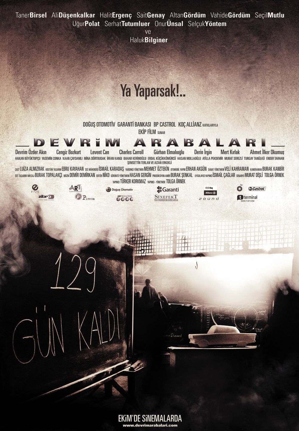 Extra Large Movie Poster Image for Devrim arabalari (#2 of 2)