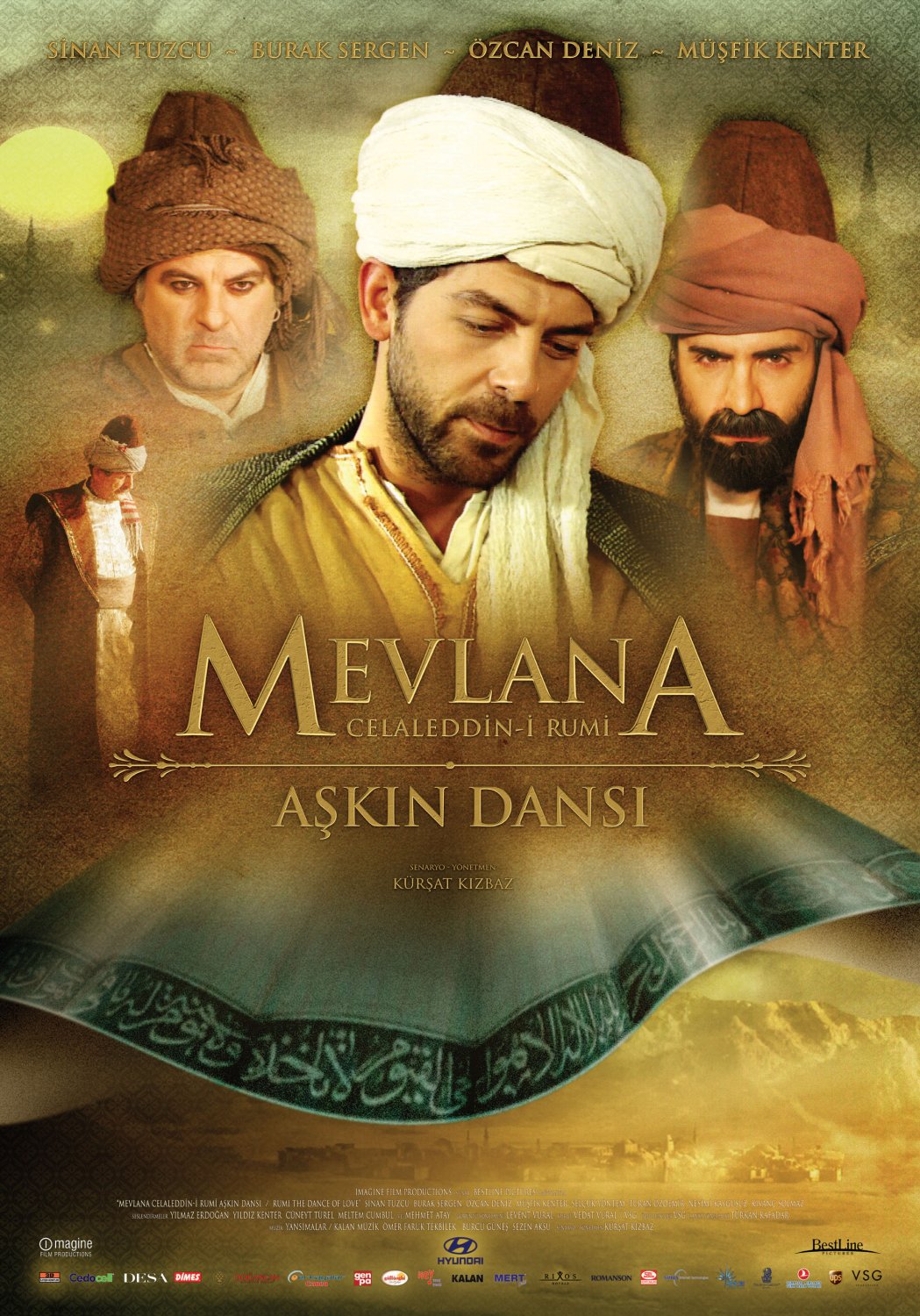 Extra Large Movie Poster Image for Mevlana Celaleddin-i Rumi: Askin dansi 