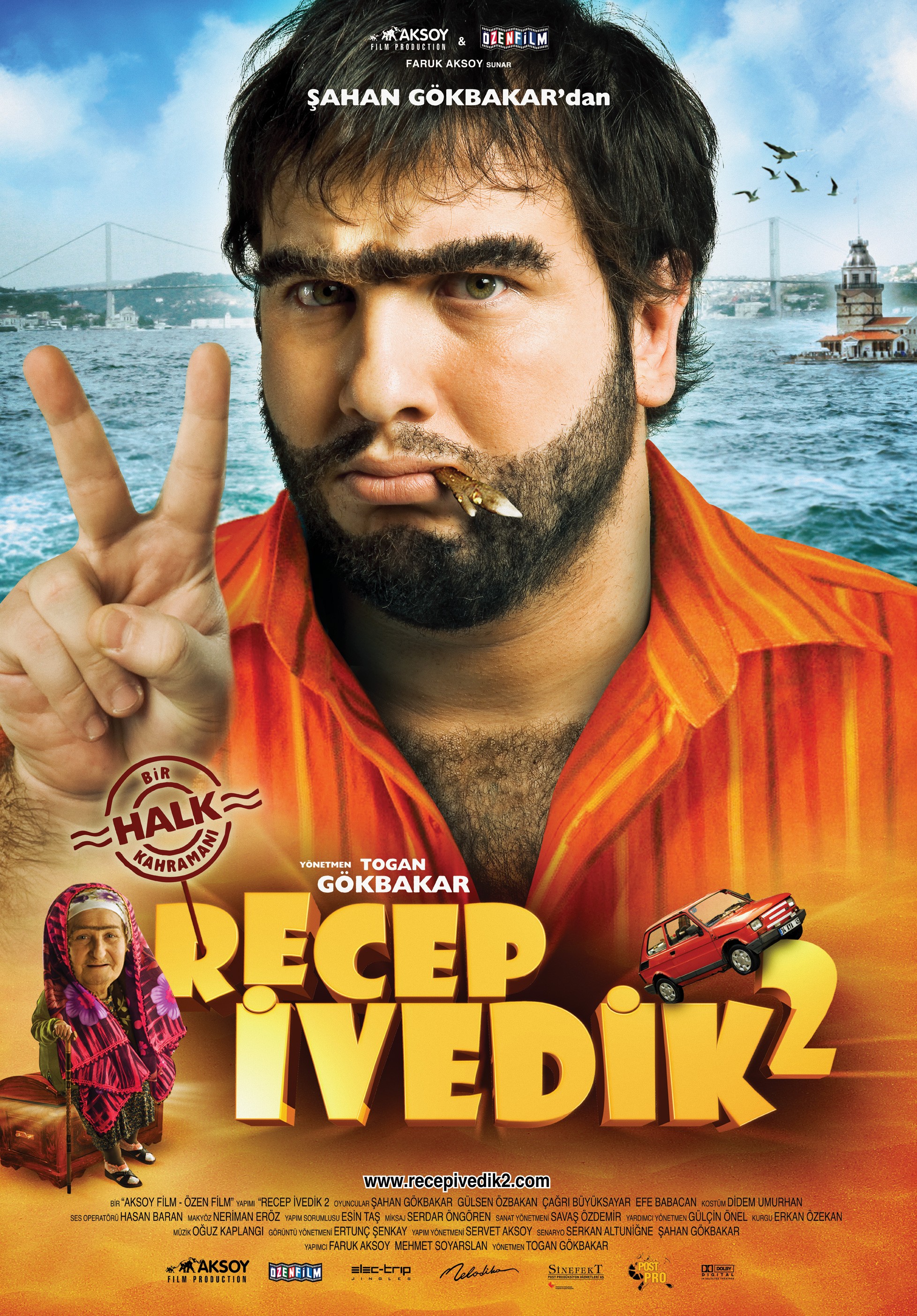 Mega Sized Movie Poster Image for Recep Ivedik 2 