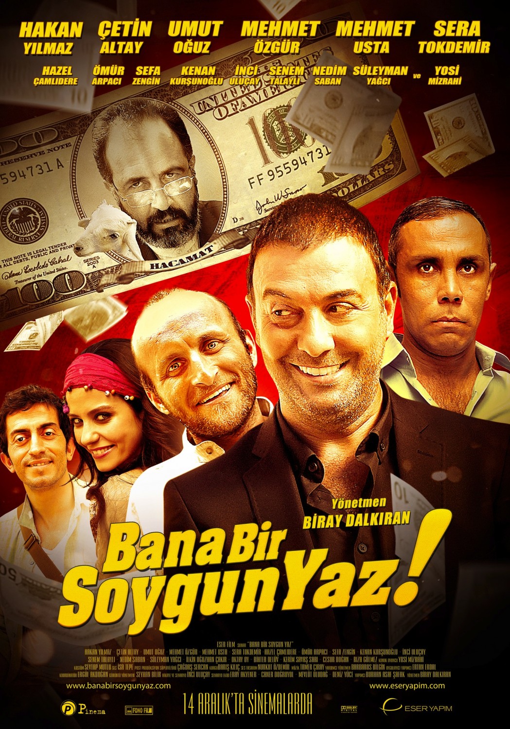 Extra Large Movie Poster Image for Bana Bir Soygun Yaz 