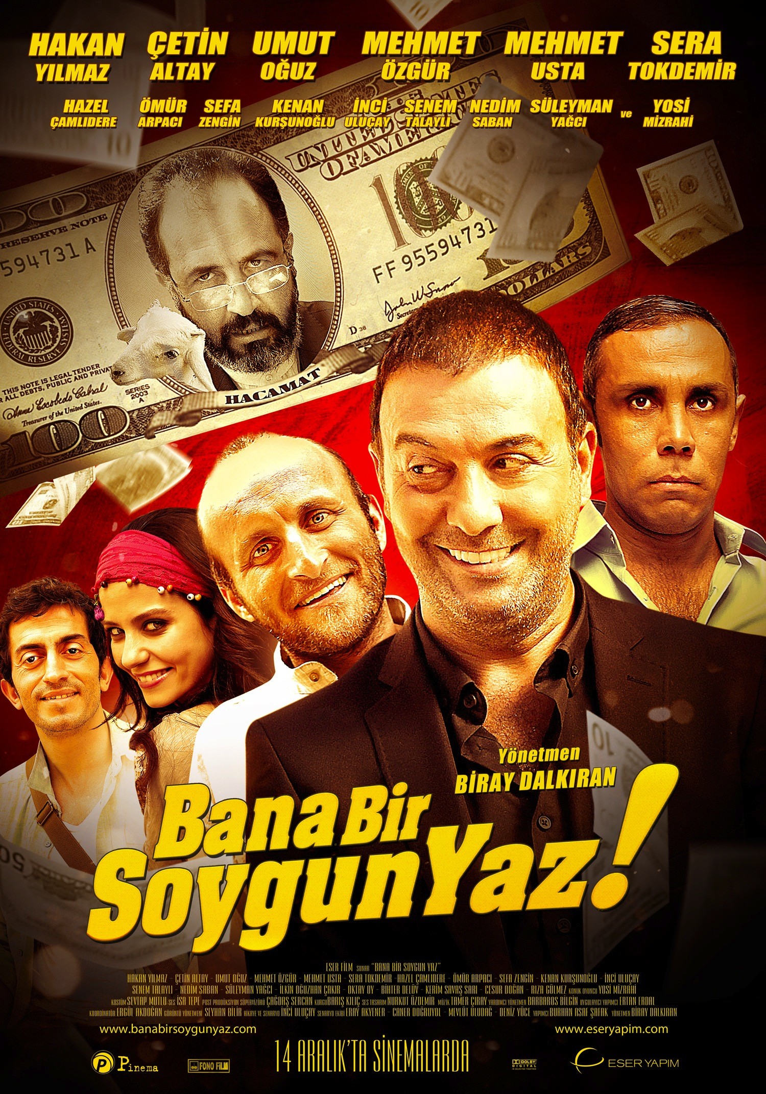 Mega Sized Movie Poster Image for Bana Bir Soygun Yaz 