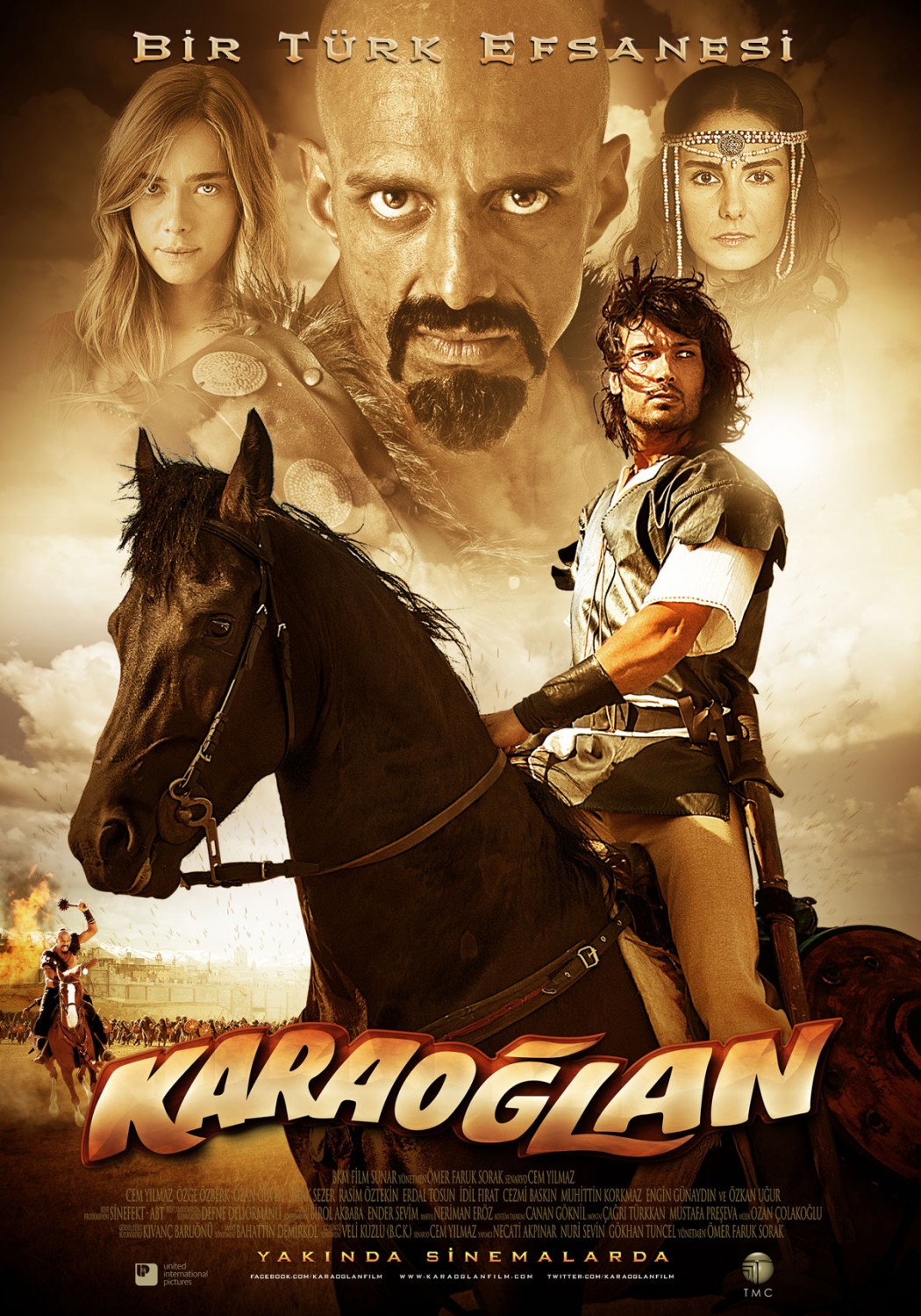 Extra Large Movie Poster Image for Karaoglan (#5 of 5)