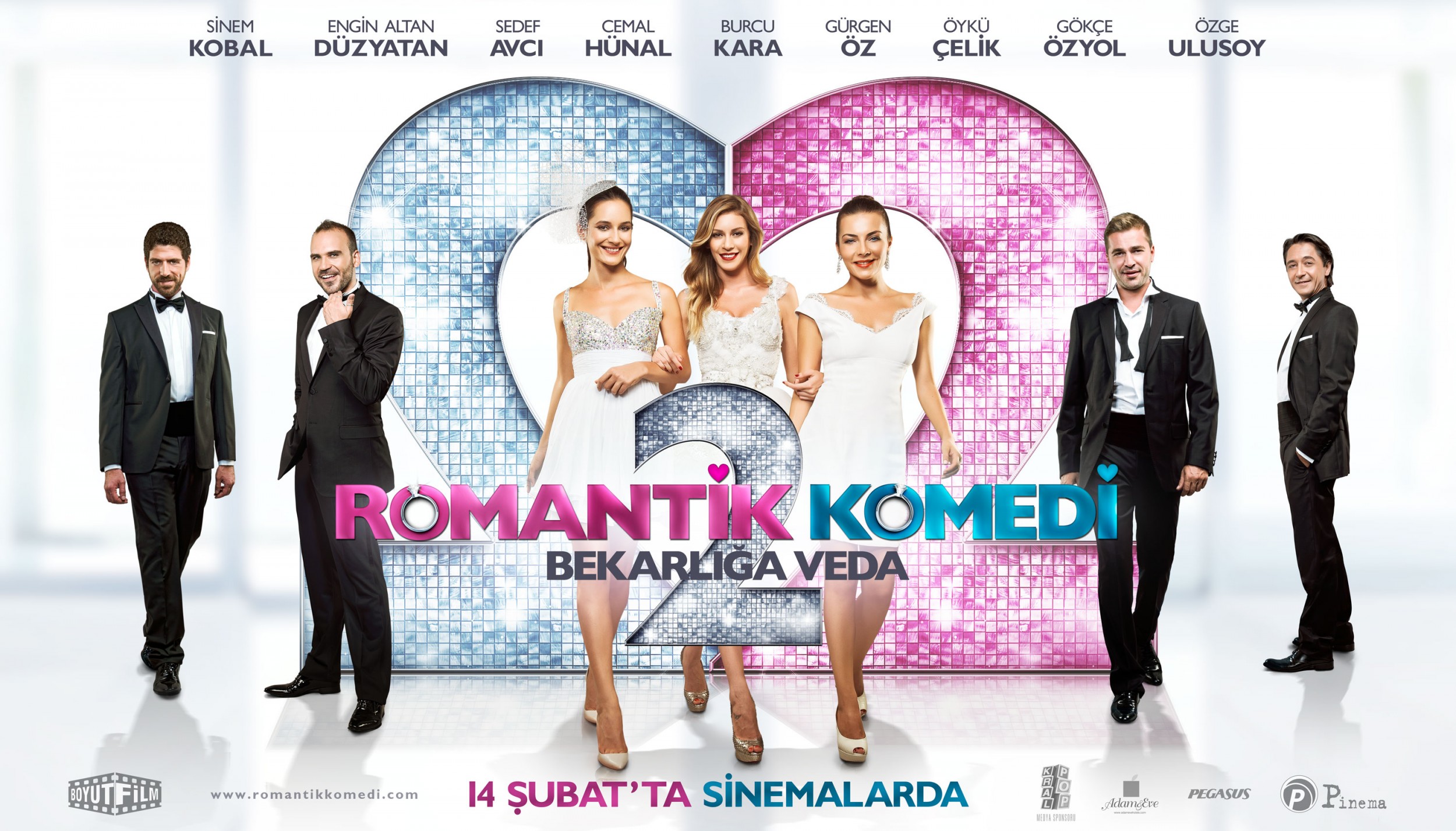 Mega Sized Movie Poster Image for Romantik komedi 2: Bekarliga veda (#2 of 9)