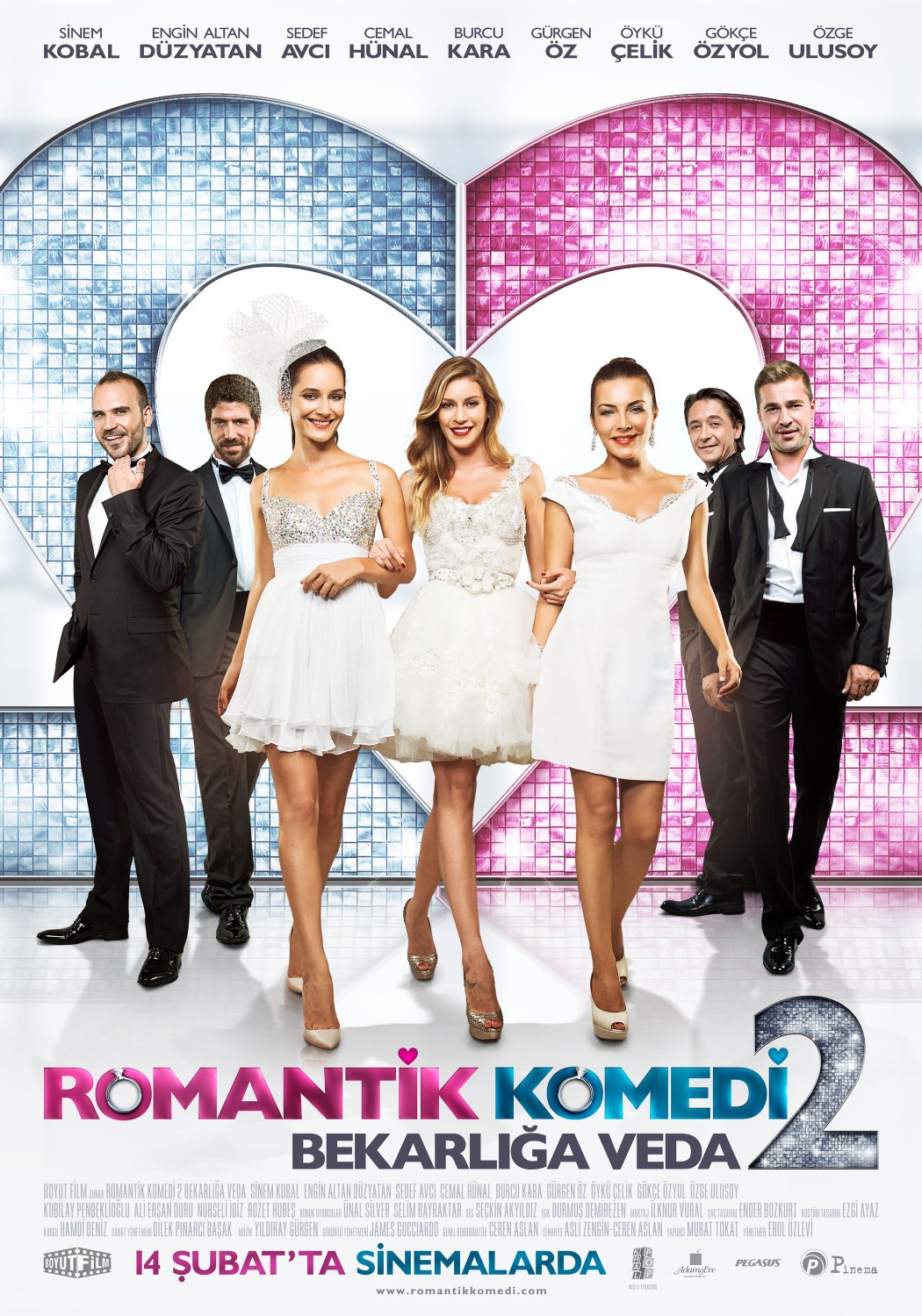 Extra Large Movie Poster Image for Romantik komedi 2: Bekarliga veda (#1 of 9)