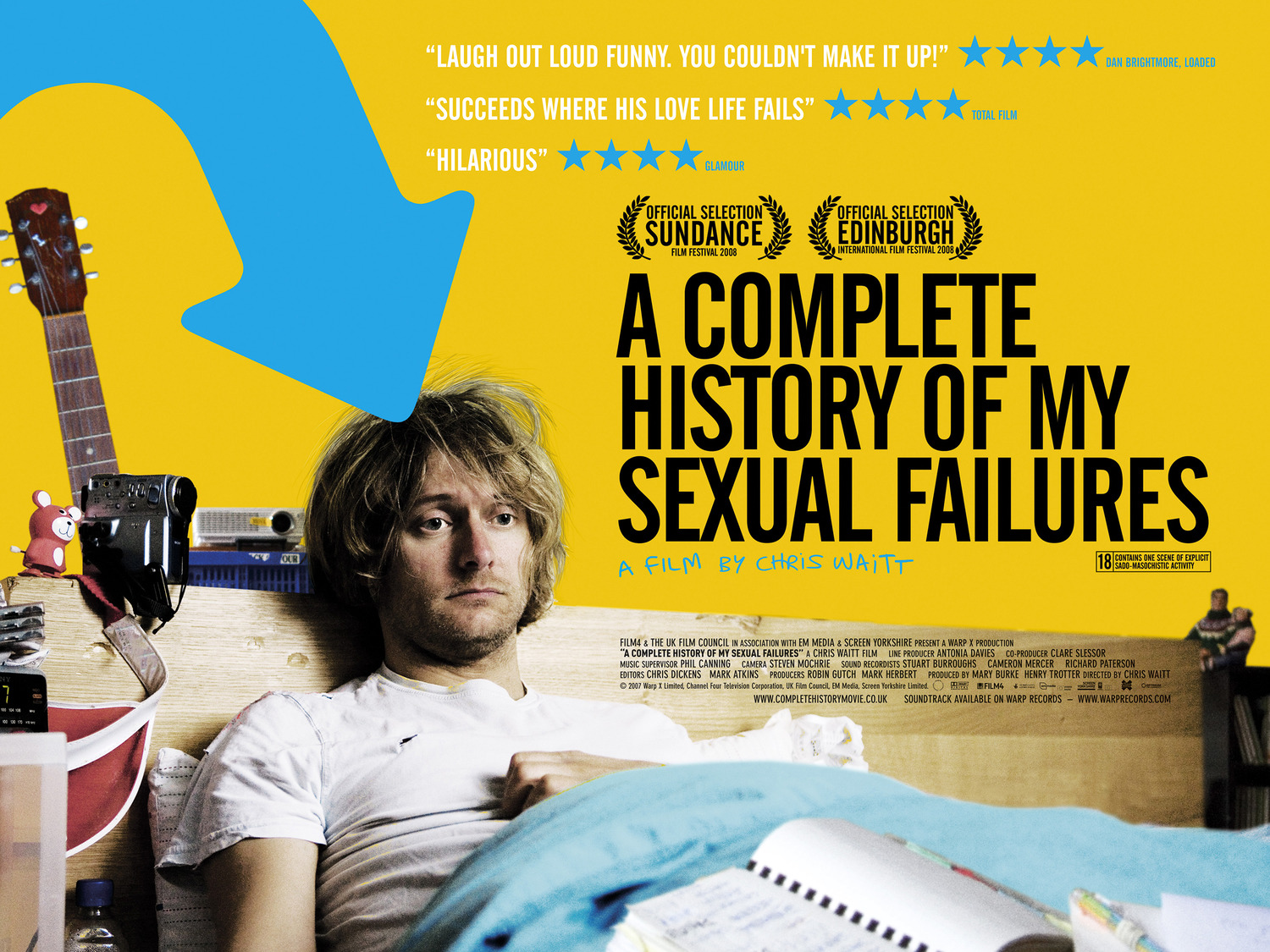 Extra Large Movie Poster Image for A Complete History of My Sexual Failures 
