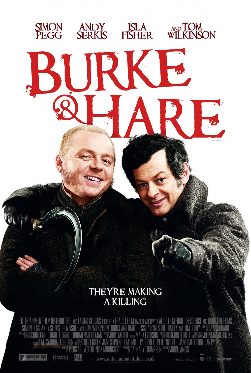 Extra Large Movie Poster Image for Burke and Hare (#3 of 4)