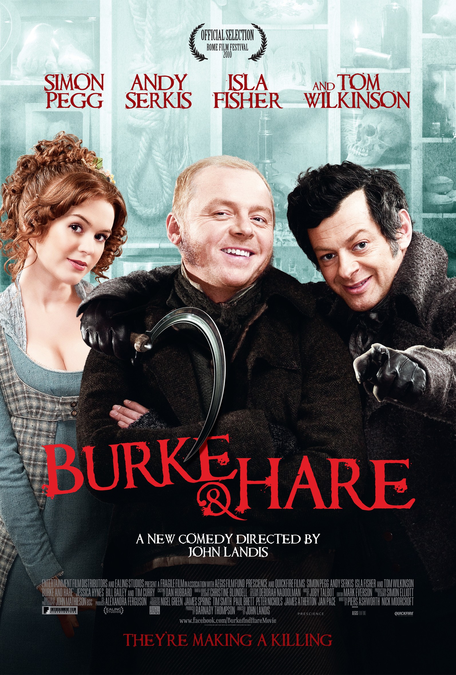 Mega Sized Movie Poster Image for Burke and Hare (#4 of 4)