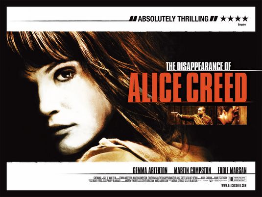 The Disappearance of Alice Creed Movie Poster