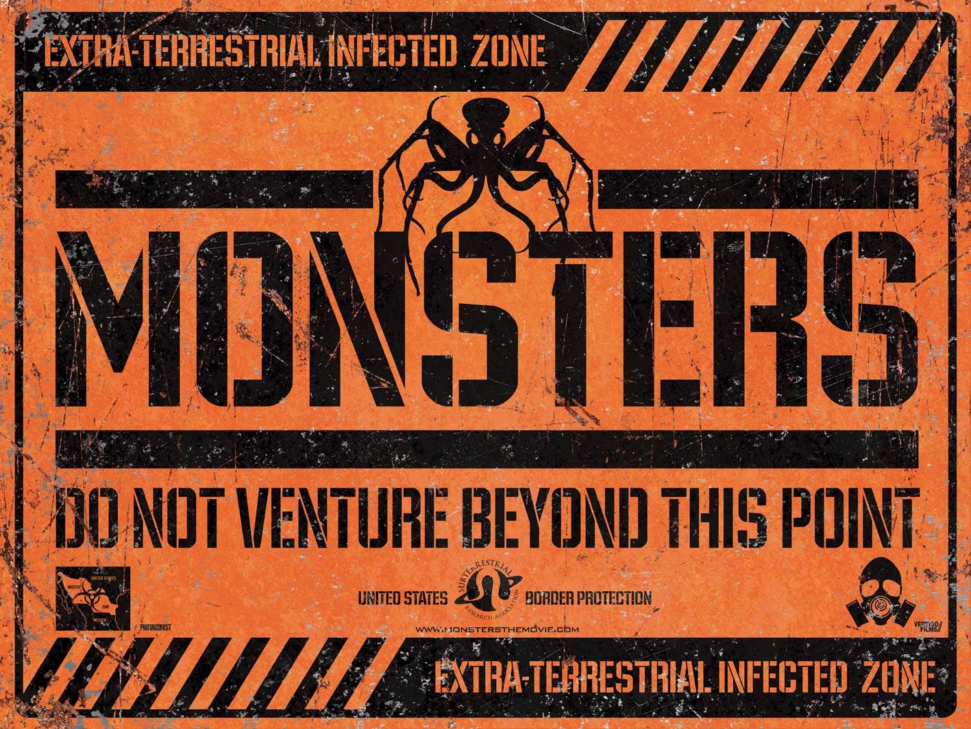 Extra Large Movie Poster Image for Monsters (#1 of 9)