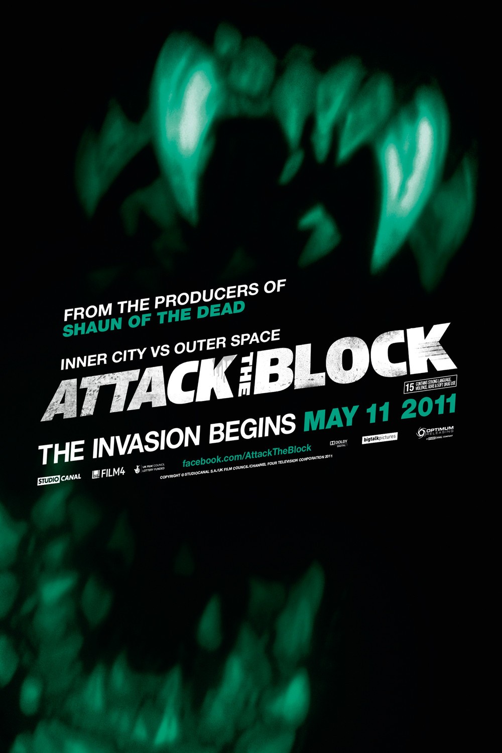 Extra Large Movie Poster Image for Attack the Block (#2 of 4)