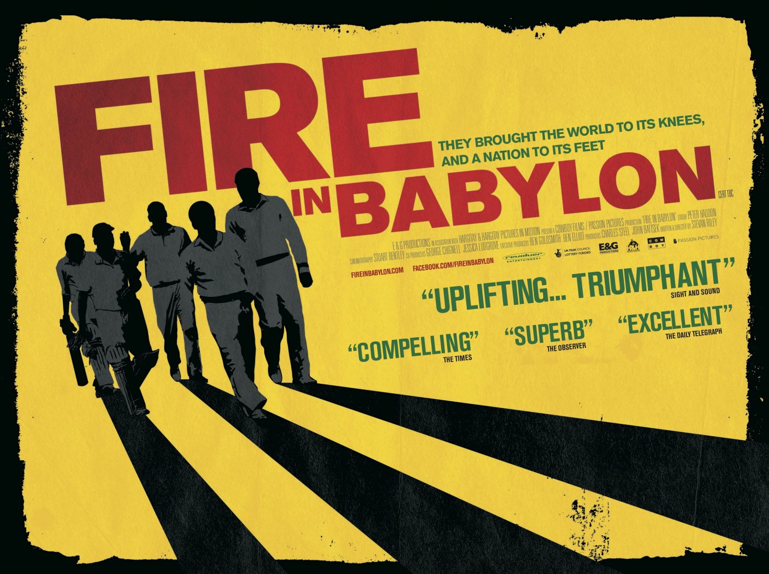 Extra Large Movie Poster Image for Fire in Babylon 