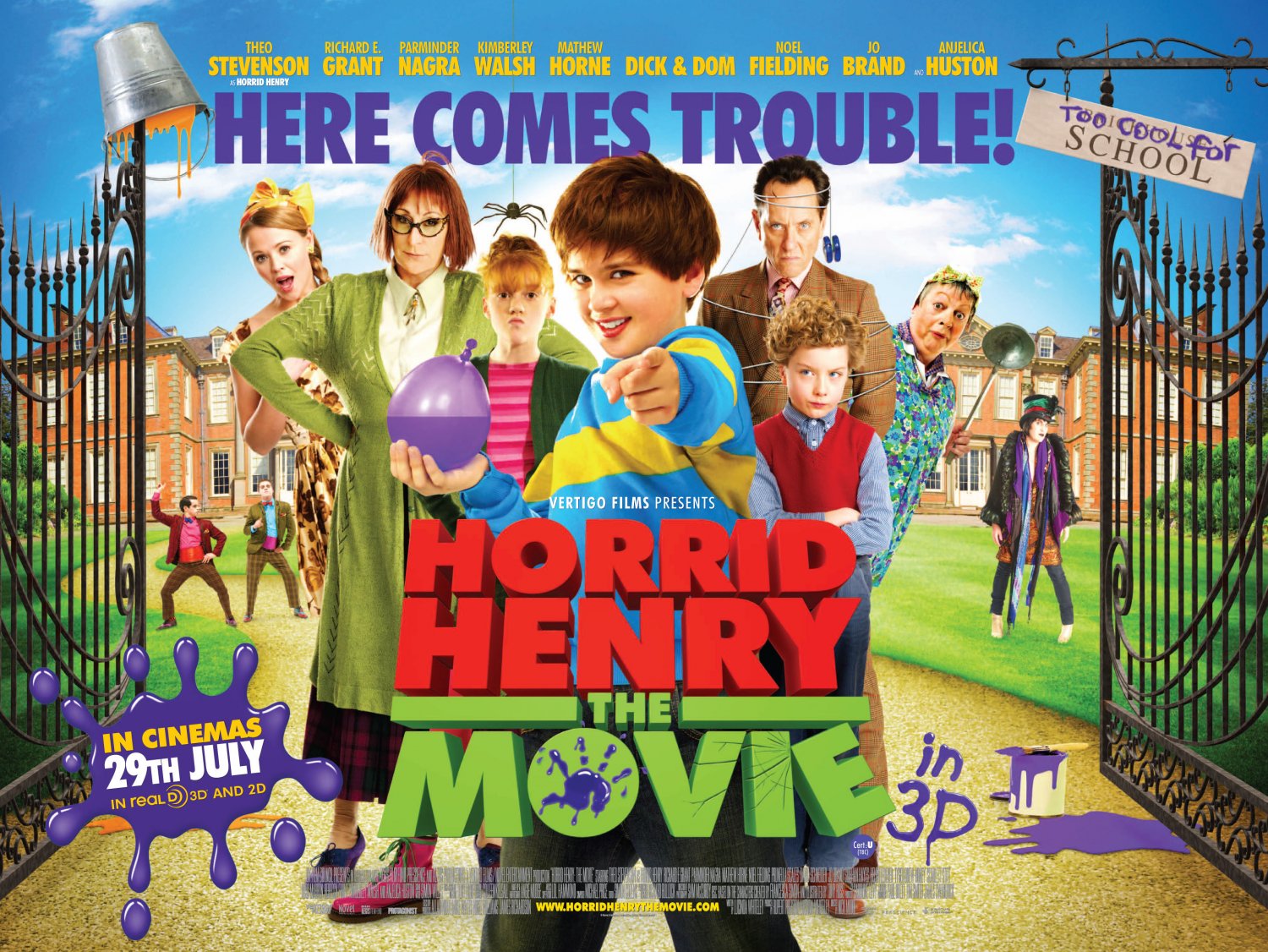 Extra Large Movie Poster Image for Horrid Henry: The Movie (#12 of 12)