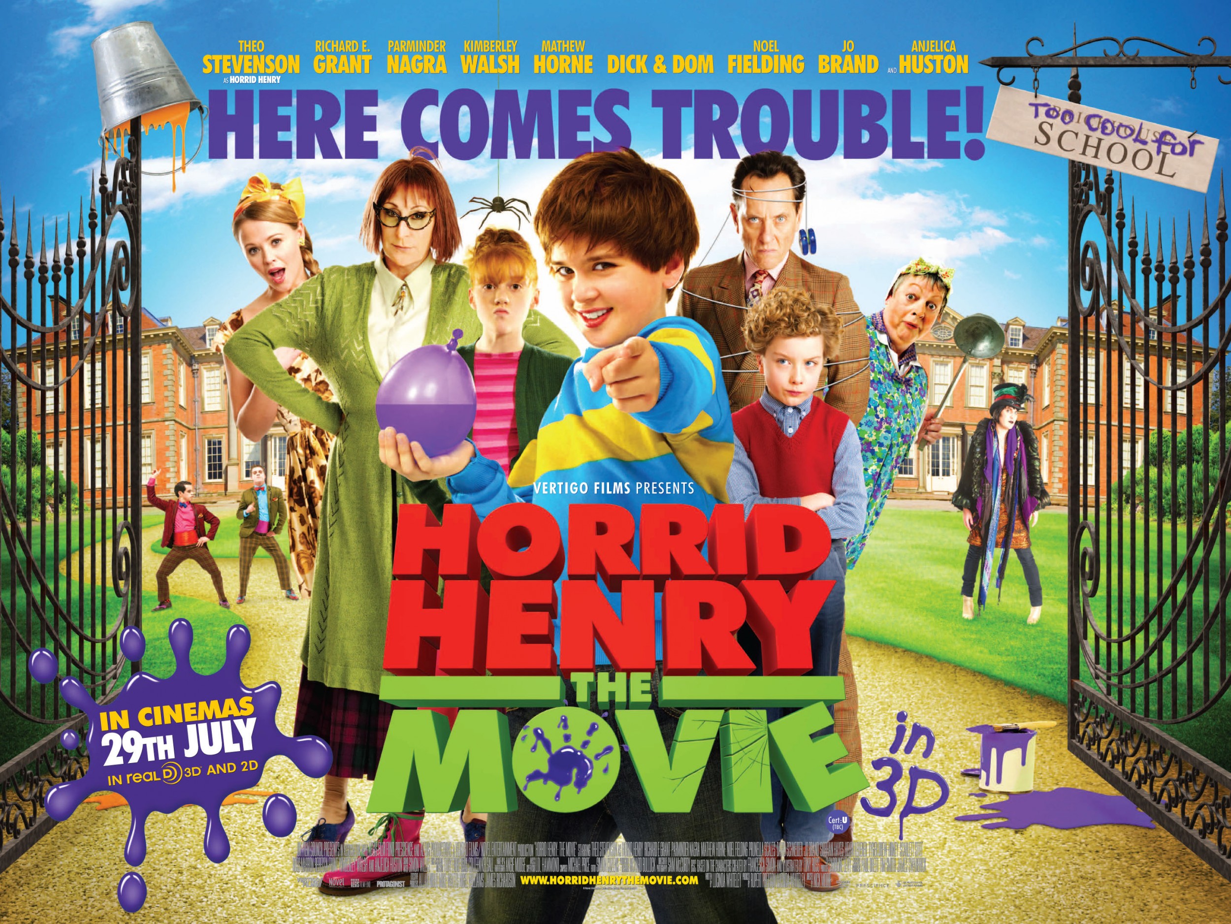 Mega Sized Movie Poster Image for Horrid Henry: The Movie (#12 of 12)