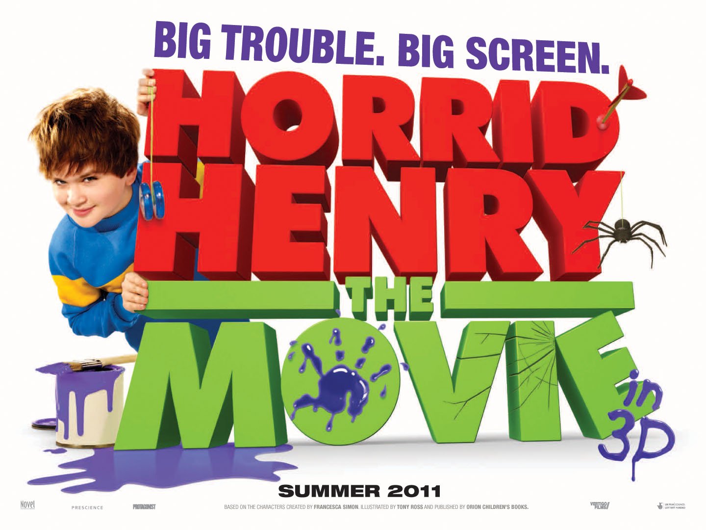 Extra Large Movie Poster Image for Horrid Henry: The Movie (#1 of 12)