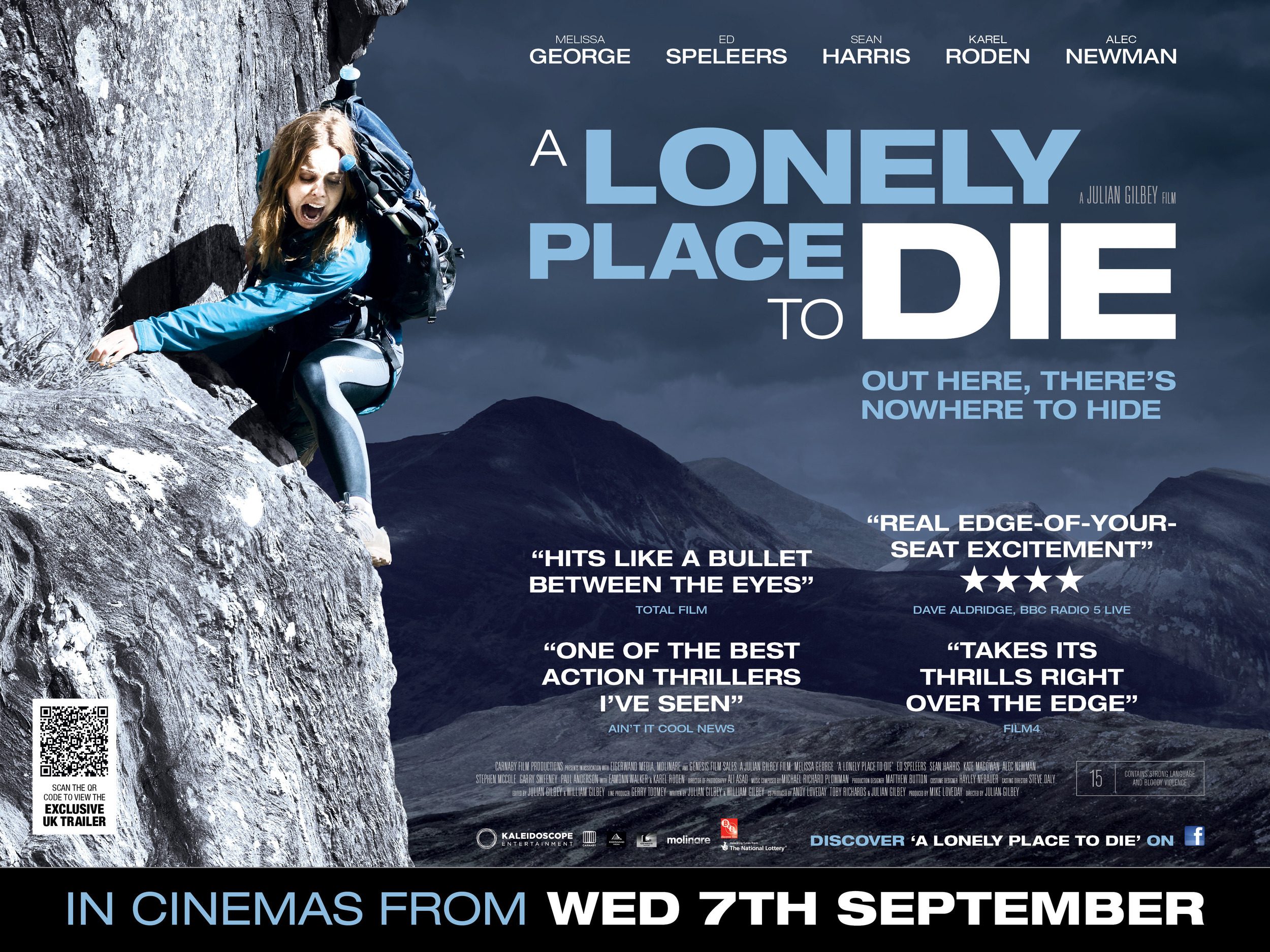 Mega Sized Movie Poster Image for A Lonely Place to Die (#2 of 2)