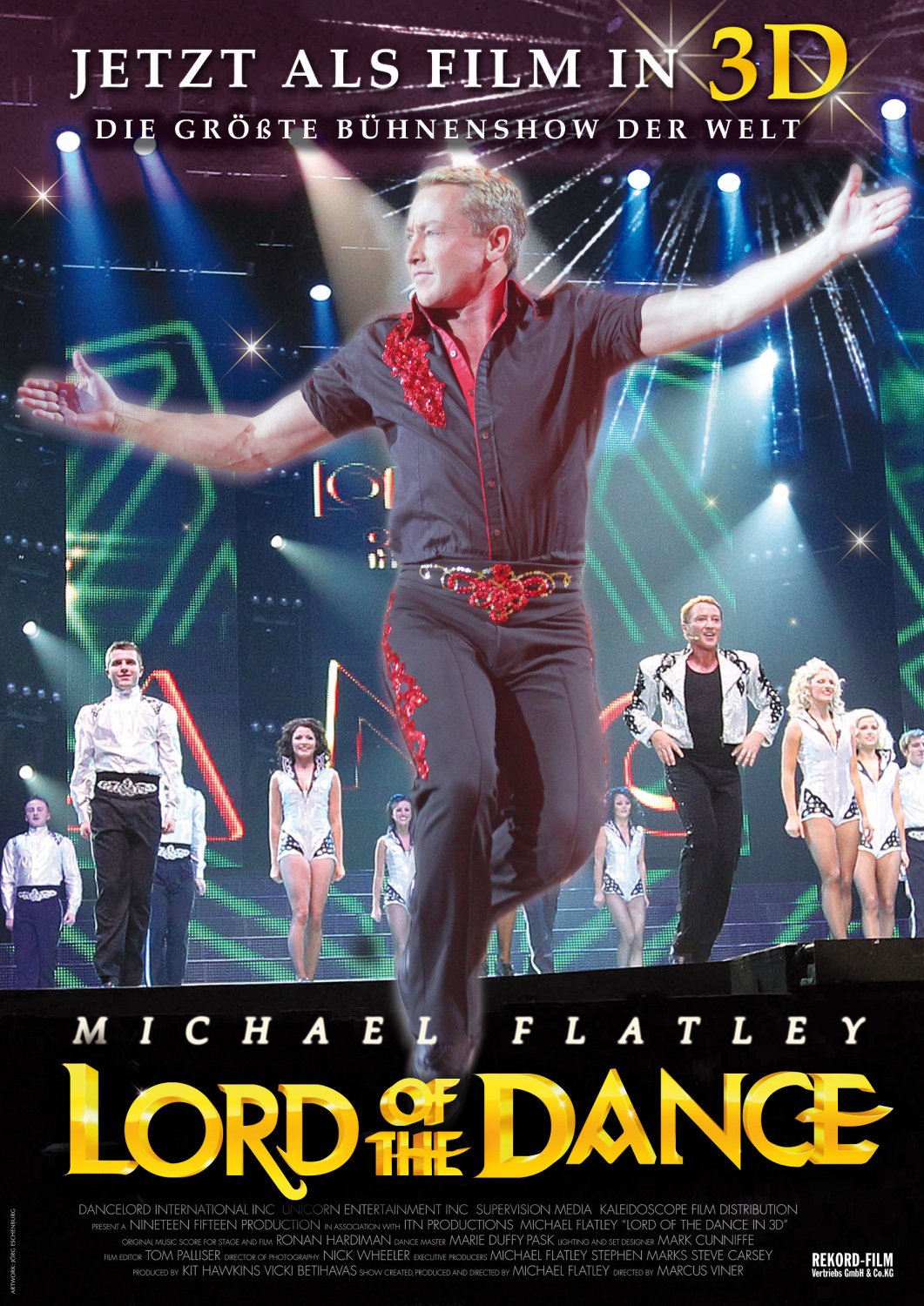 Extra Large Movie Poster Image for Lord of the Dance in 3D (#2 of 2)