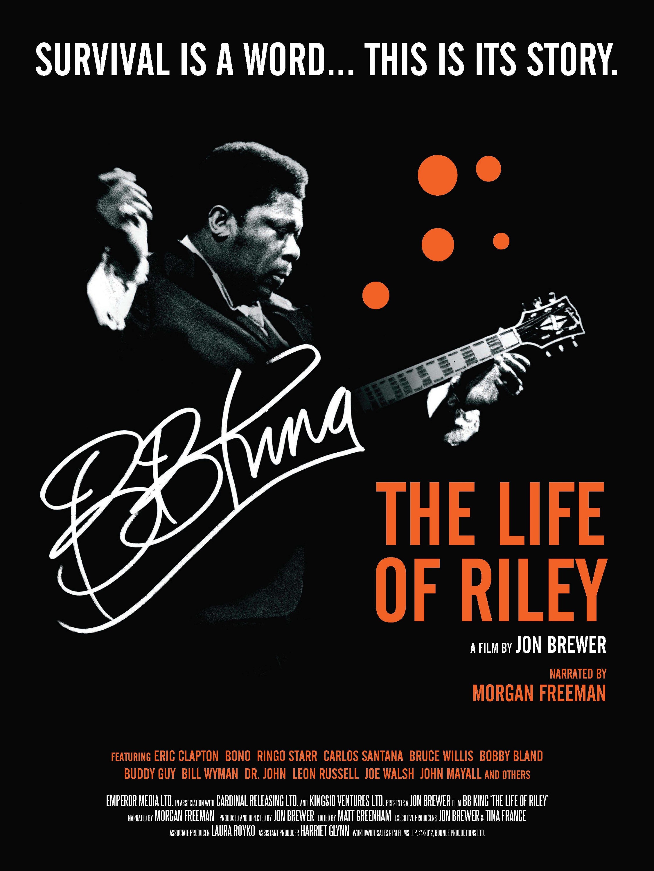Mega Sized Movie Poster Image for BB King: The Life of Riley 