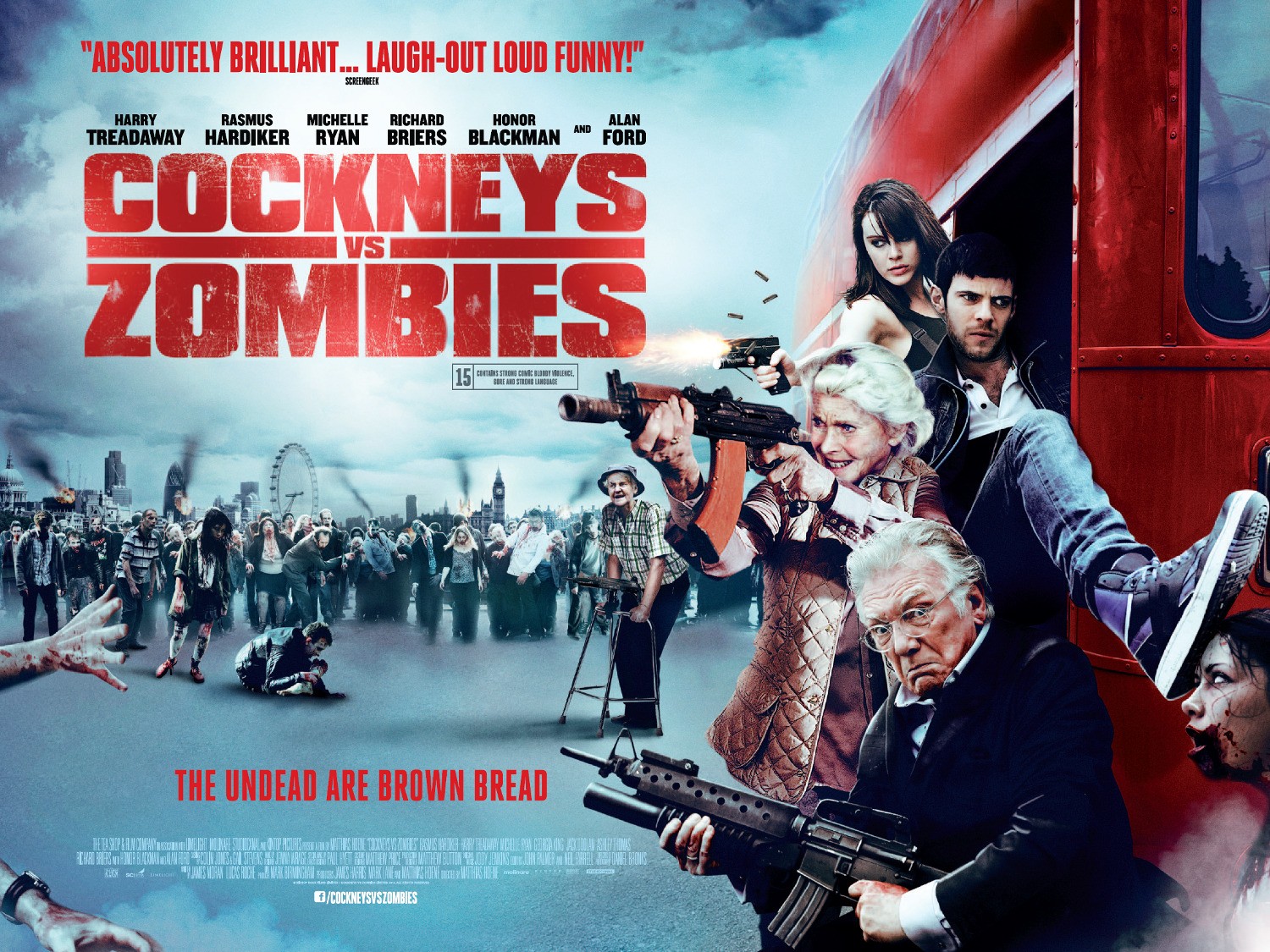Extra Large Movie Poster Image for Cockneys vs Zombies (#4 of 4)