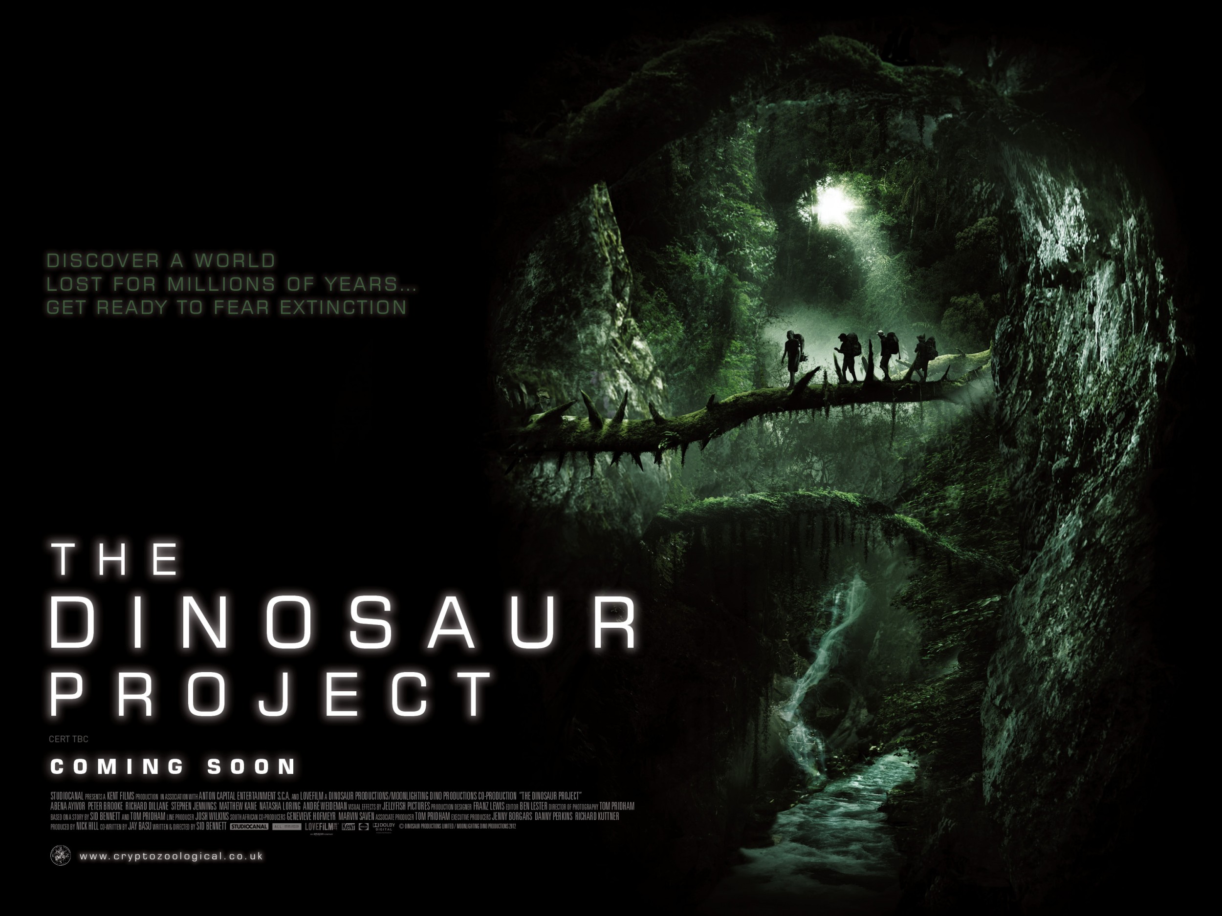 Mega Sized Movie Poster Image for The Dinosaur Project (#1 of 2)