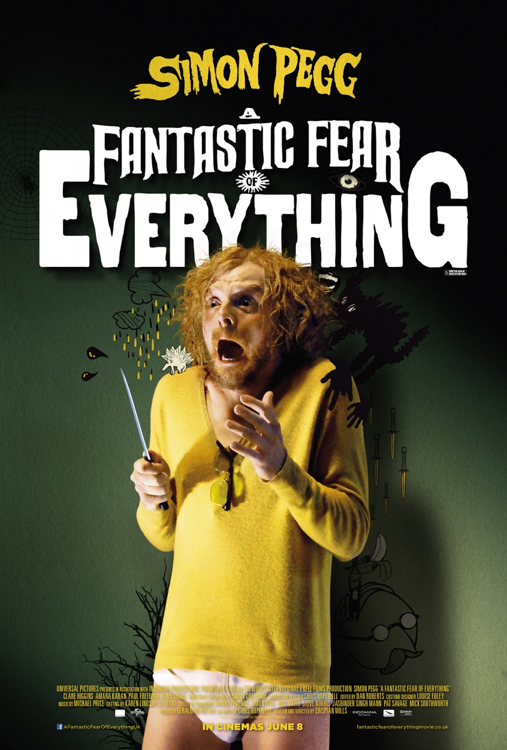 Extra Large Movie Poster Image for A Fantastic Fear of Everything (#1 of 3)