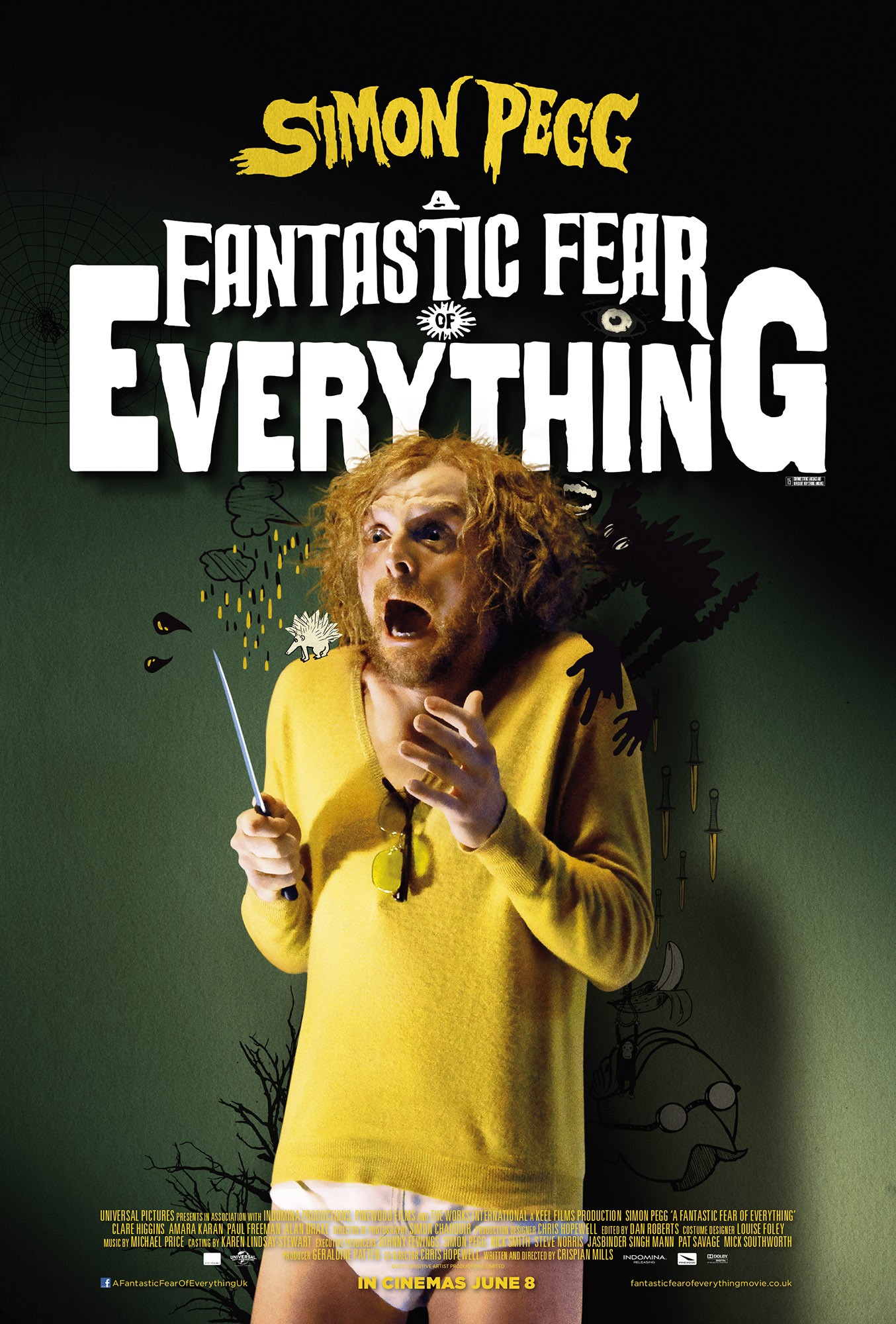 Mega Sized Movie Poster Image for A Fantastic Fear of Everything (#1 of 3)