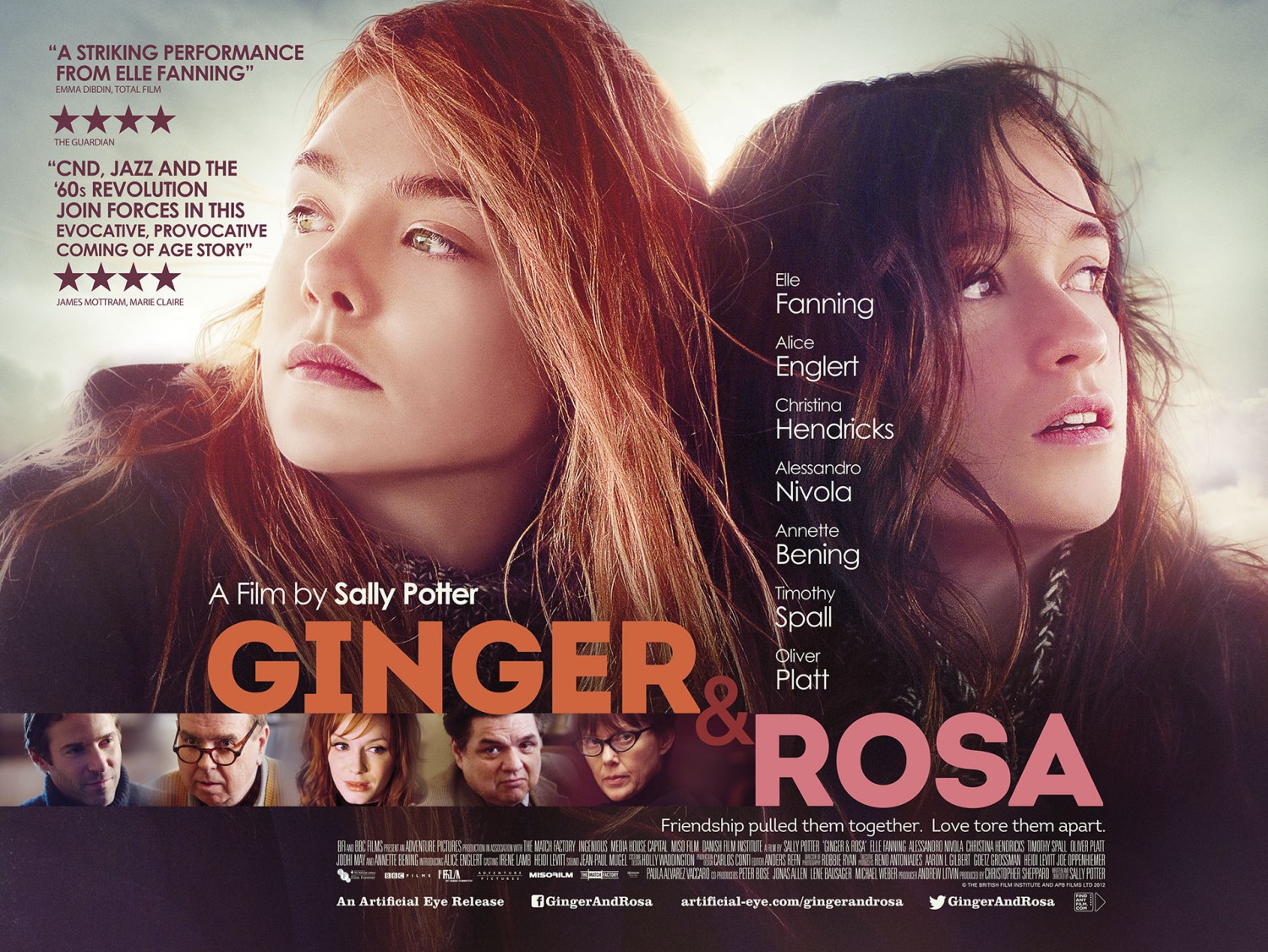 Extra Large Movie Poster Image for Ginger & Rosa (#1 of 3)