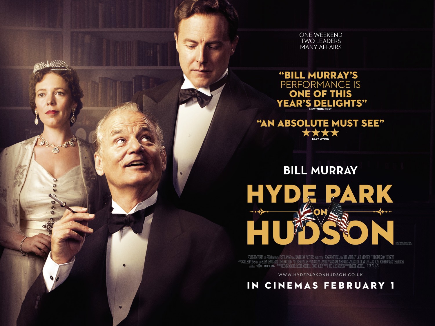 Extra Large Movie Poster Image for Hyde Park on Hudson (#4 of 4)