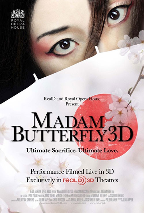 Madam Butterfly 3D Movie Poster