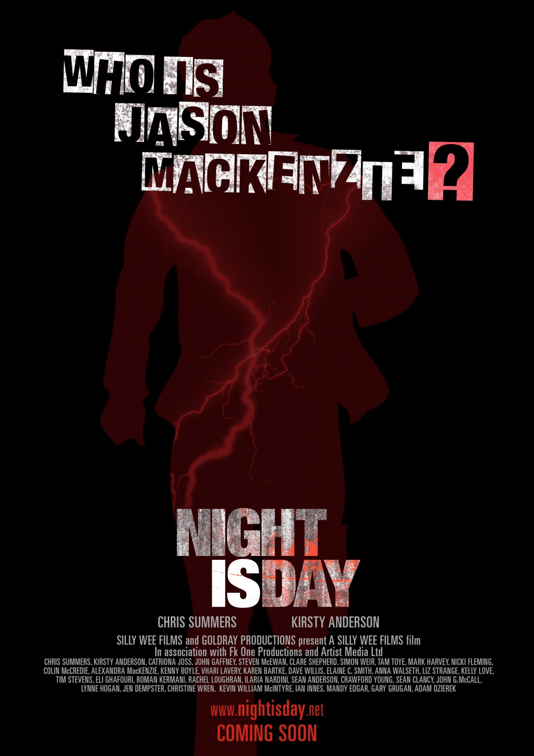 Extra Large Movie Poster Image for Night Is Day: The Movie 