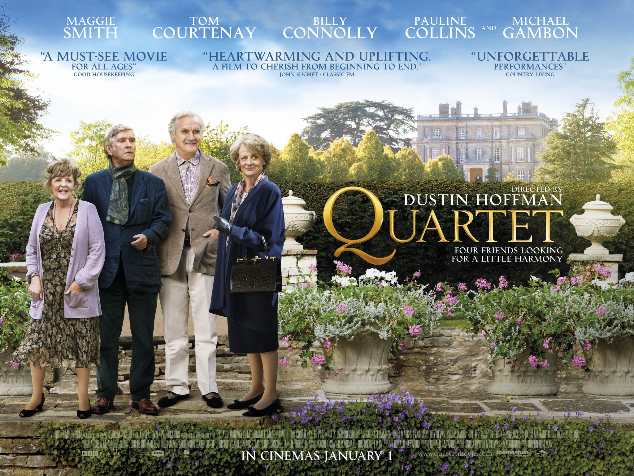 Mega Sized Movie Poster Image for Quartet (#3 of 6)