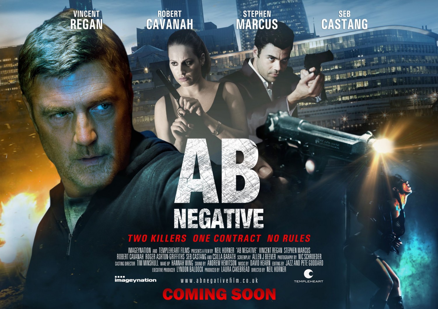 Extra Large Movie Poster Image for AB Negative 