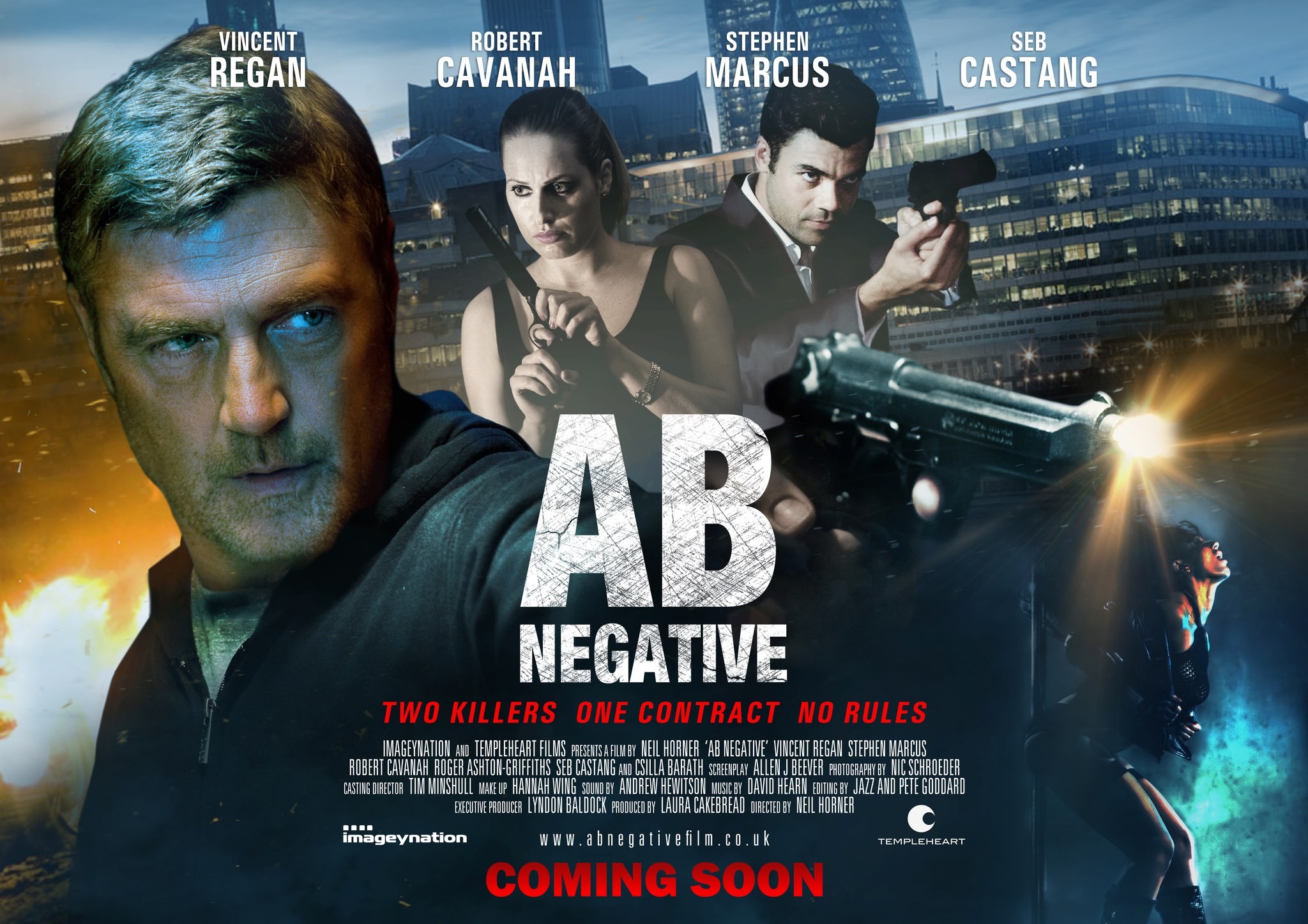 Mega Sized Movie Poster Image for AB Negative 