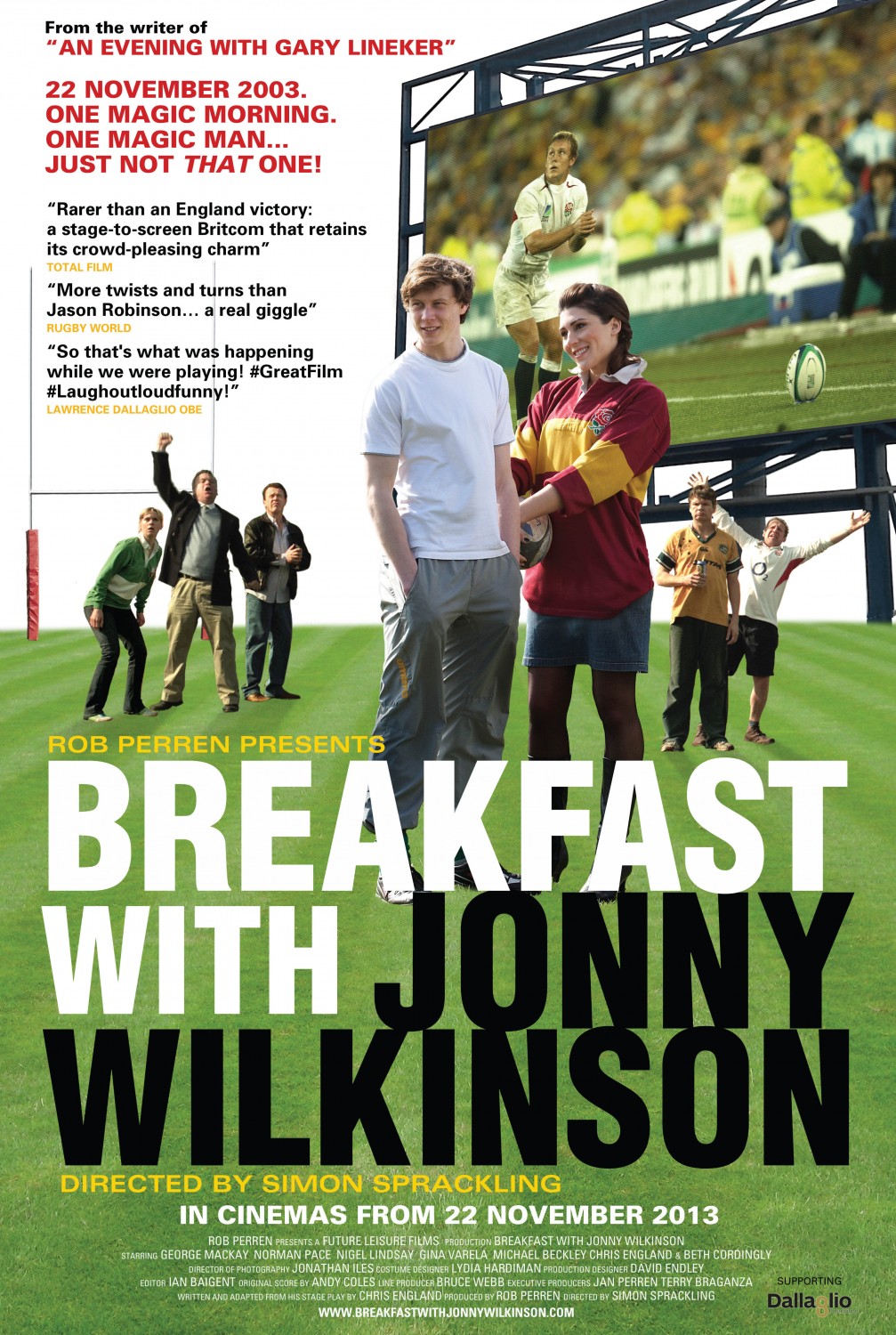 Extra Large Movie Poster Image for Breakfast with Jonny Wilkinson 