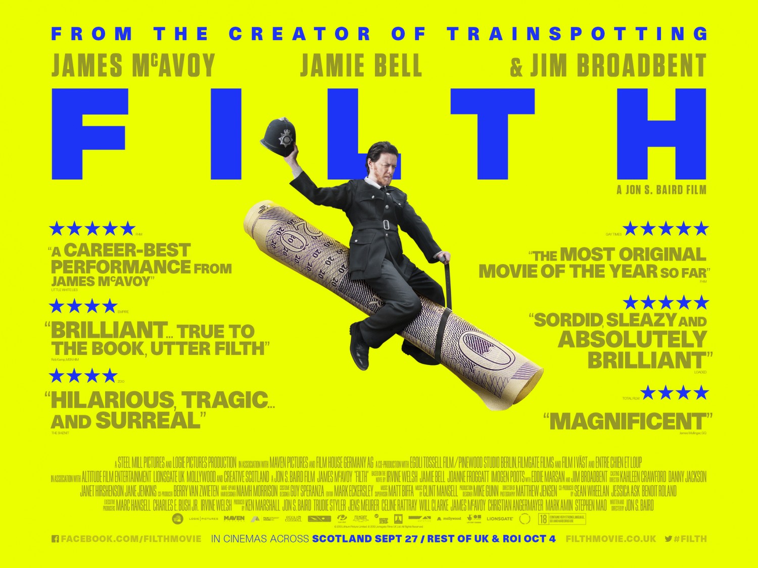 Extra Large Movie Poster Image for Filth (#4 of 8)
