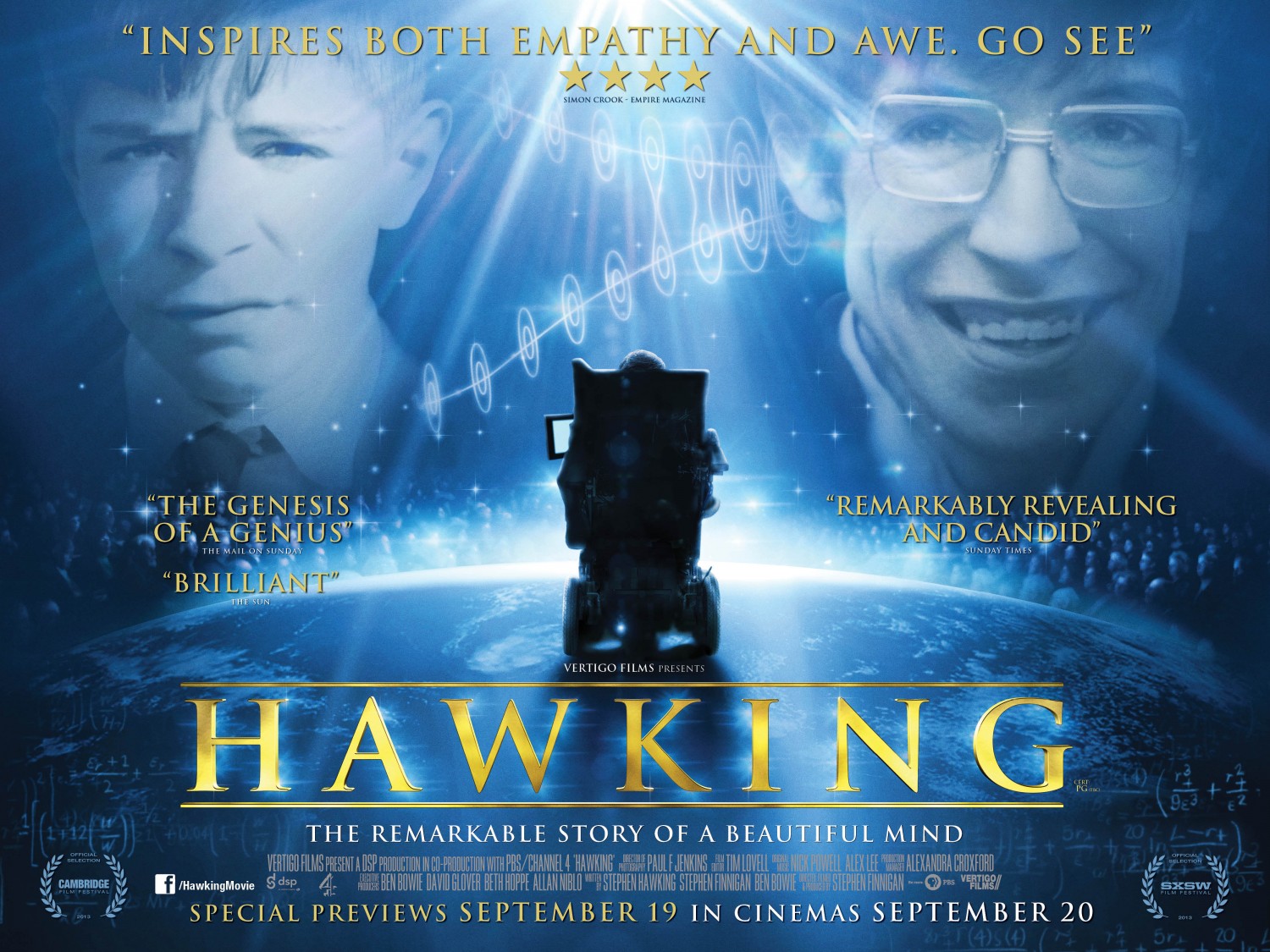 Extra Large Movie Poster Image for Hawking 