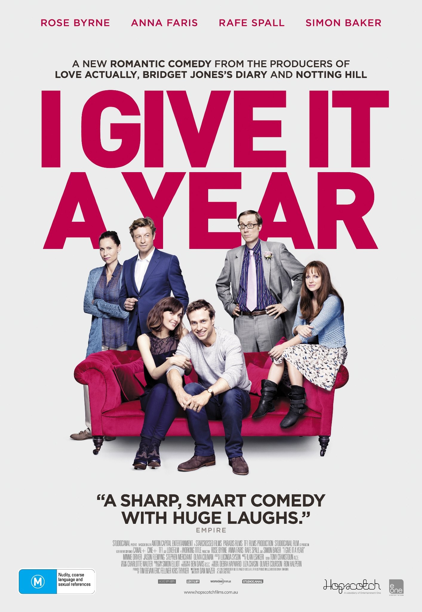 Mega Sized Movie Poster Image for I Give It a Year (#2 of 12)
