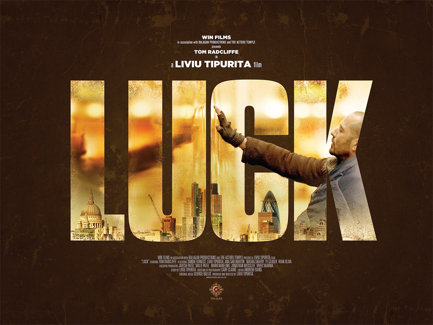 Extra Large Movie Poster Image for Luck 