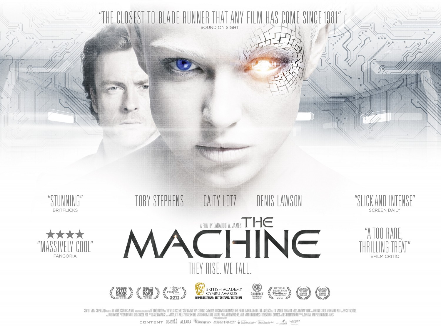 The Machine Extra Large Movie Poster Image Movie Poster