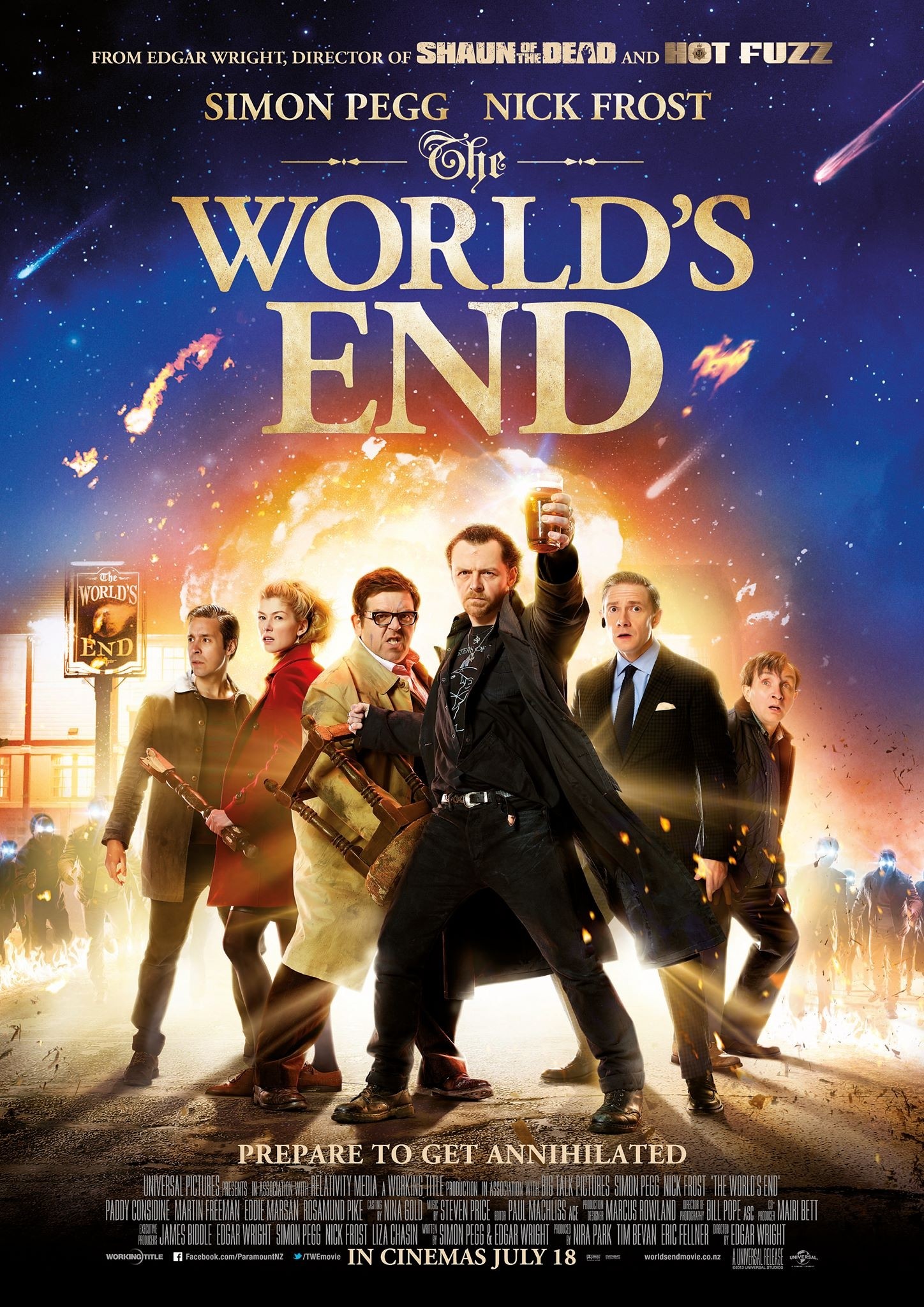 Mega Sized Movie Poster Image for The World's End (#5 of 14)