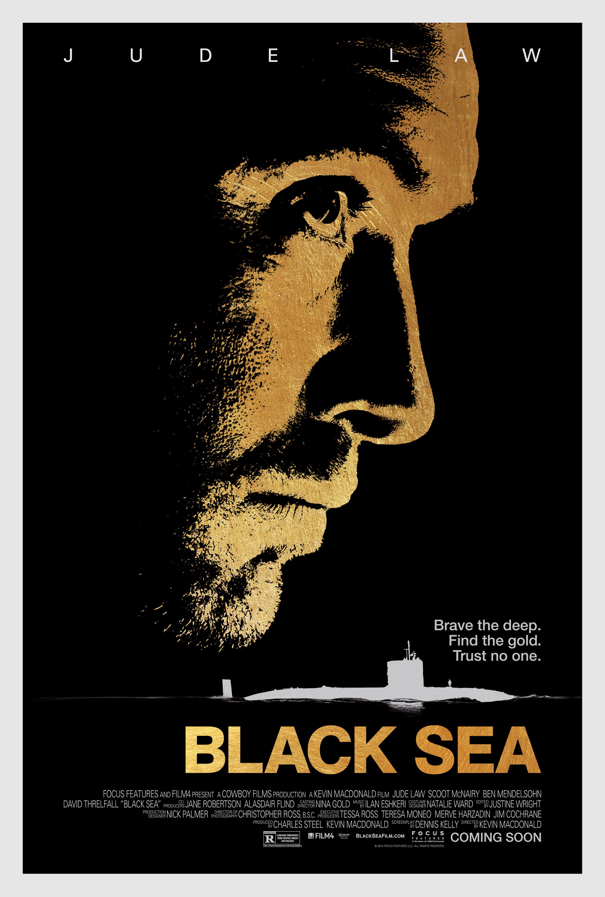 Mega Sized Movie Poster Image for Black Sea (#2 of 4)