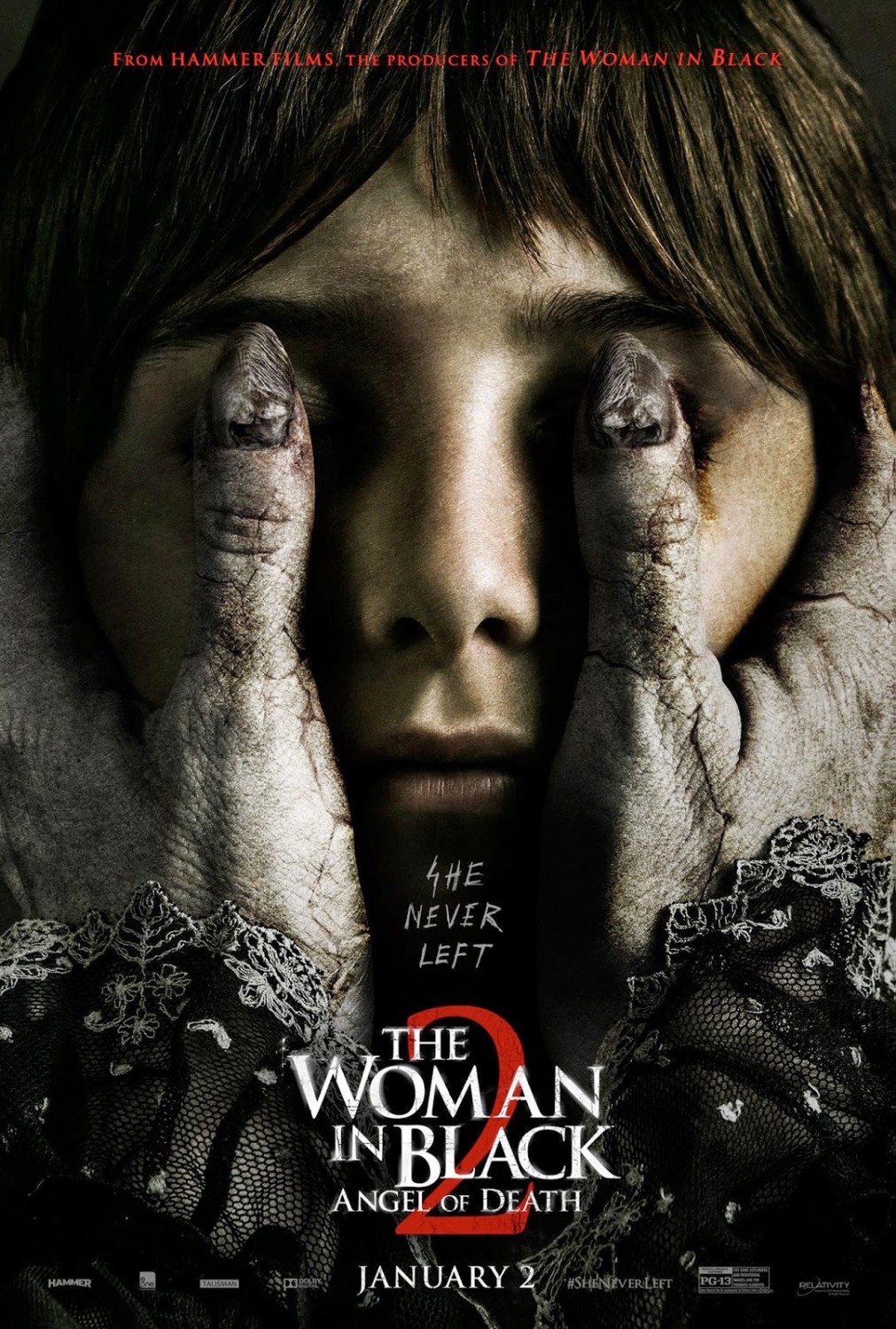 Extra Large Movie Poster Image for The Woman in Black: Angel of Death (#5 of 5)