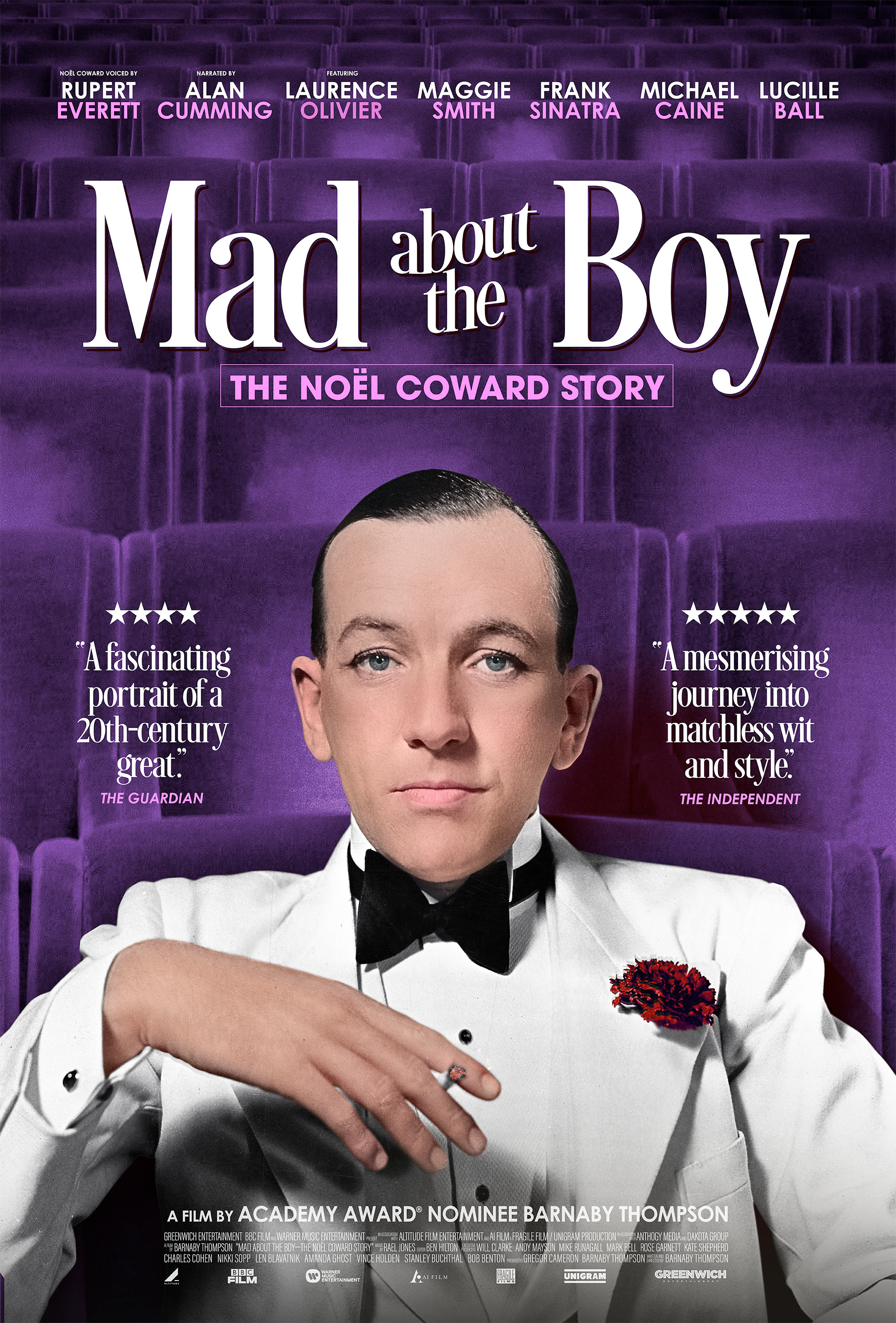 Mega Sized Movie Poster Image for Mad About the Boy - The Noel Coward Story (#2 of 2)