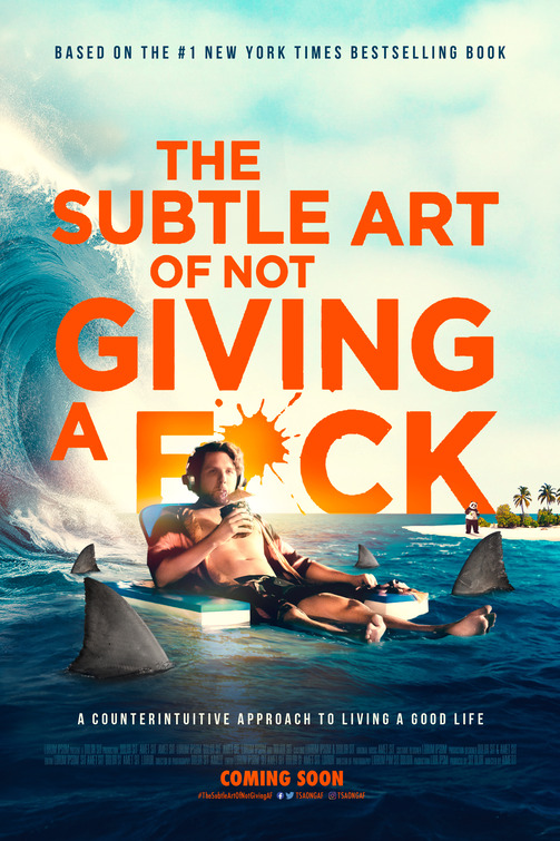 The Subtle Art of Not Giving a F*ck Movie Poster