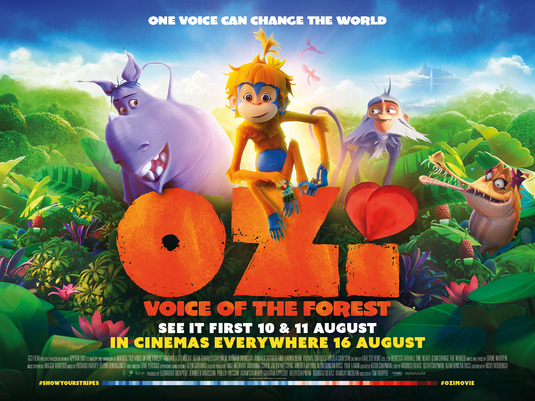 Ozi: Voice of the Forest Movie Poster